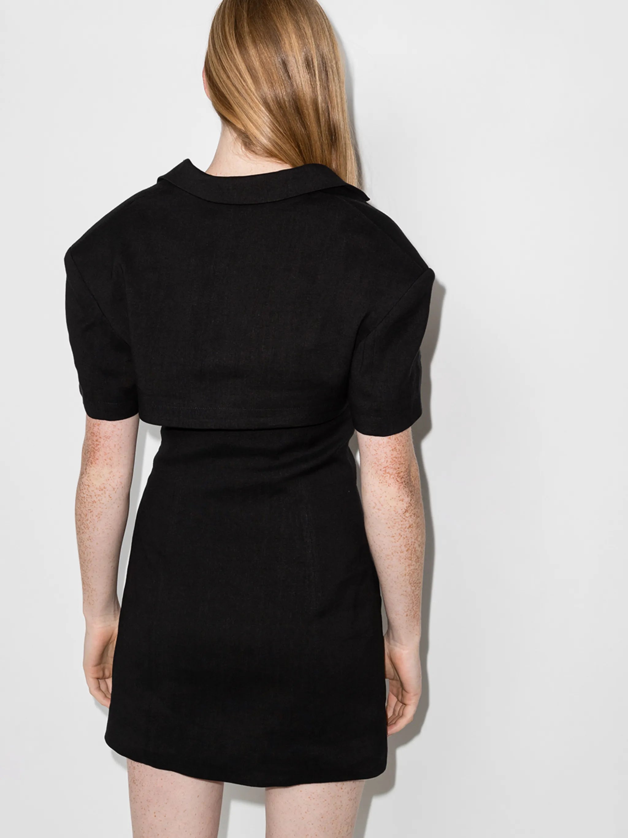 La Gardian short-sleeve minidress