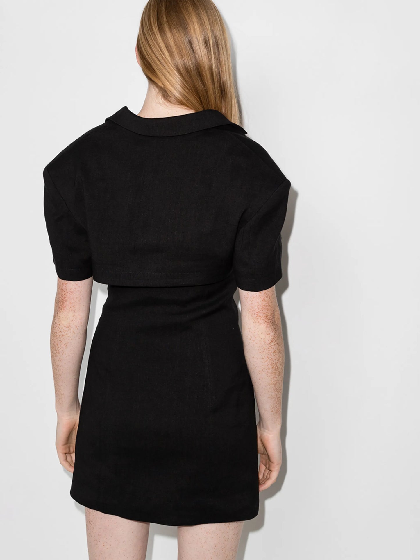 La Gardian short-sleeve minidress
