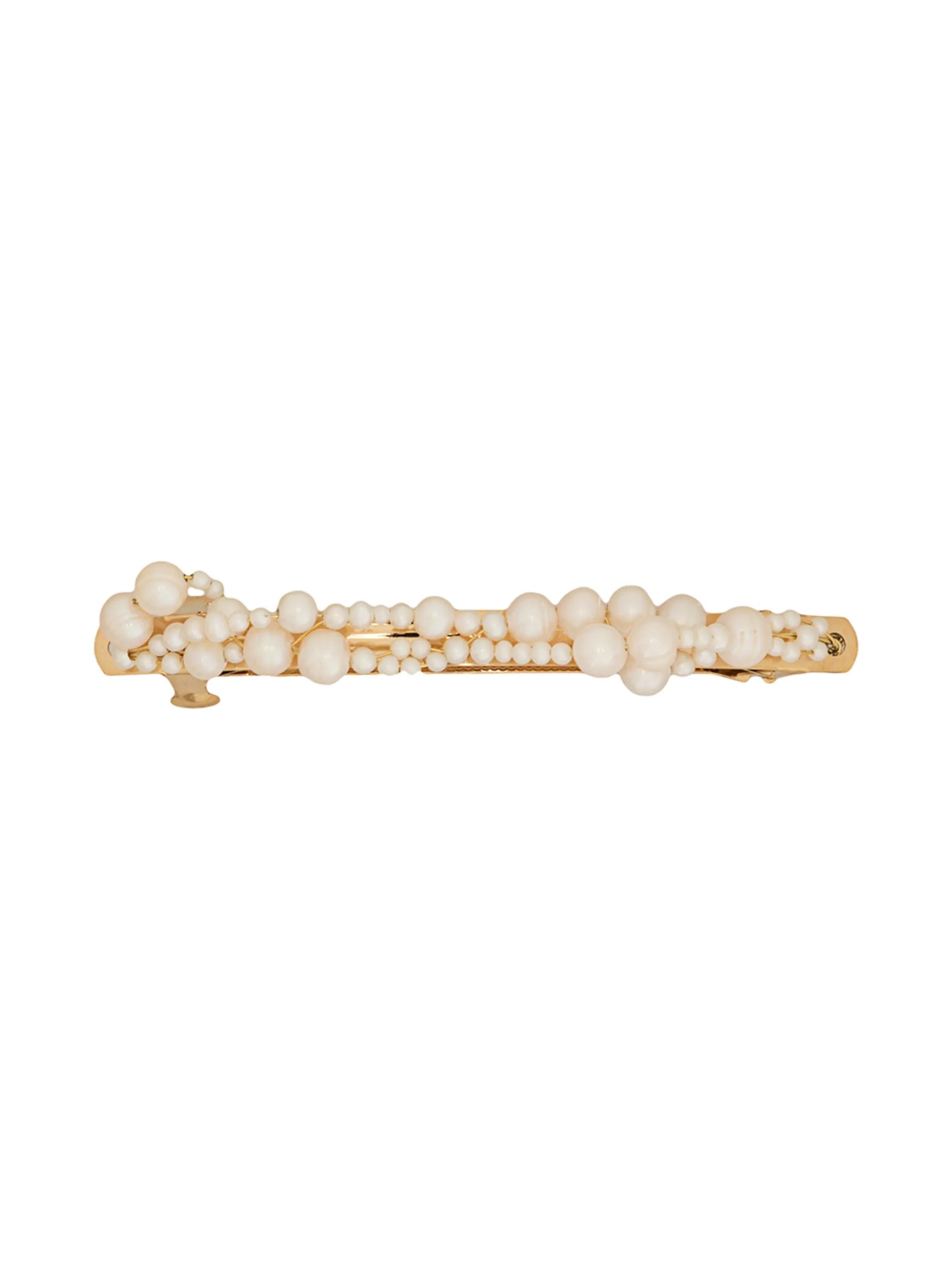 pearl hair barette