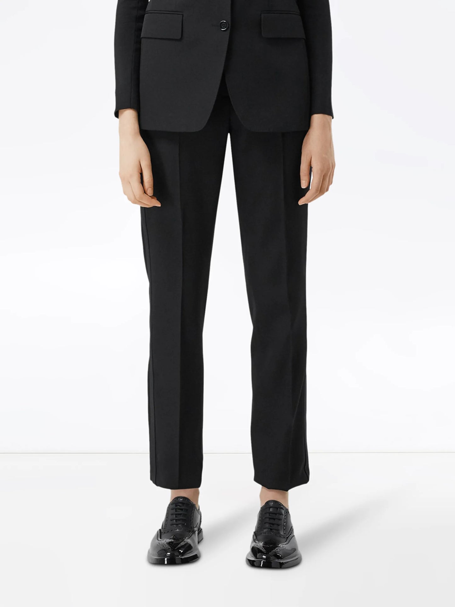 cropped tailored trousers
