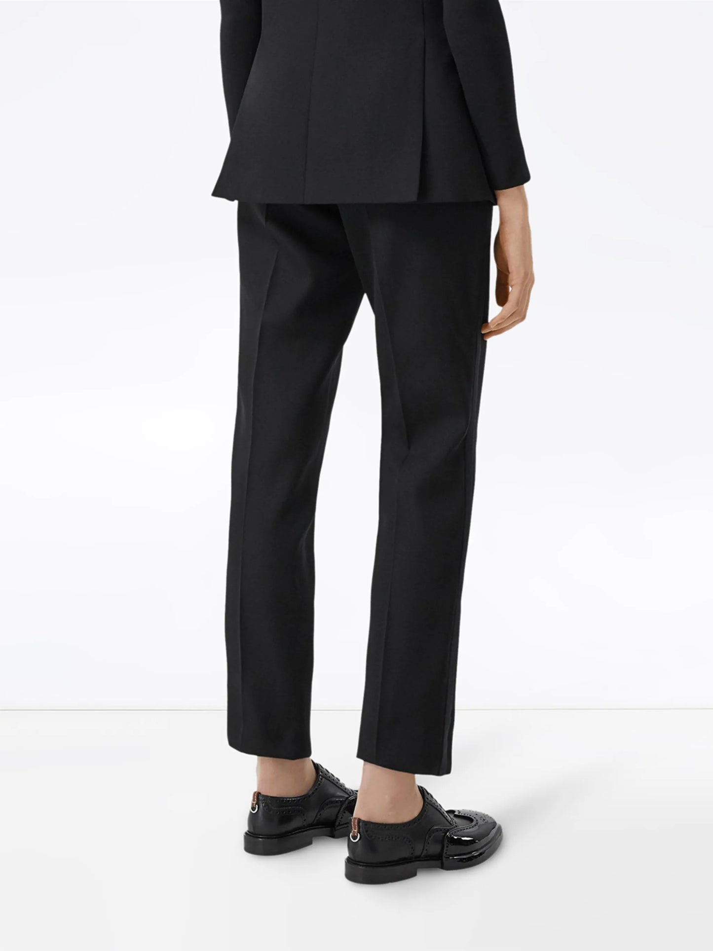 cropped tailored trousers