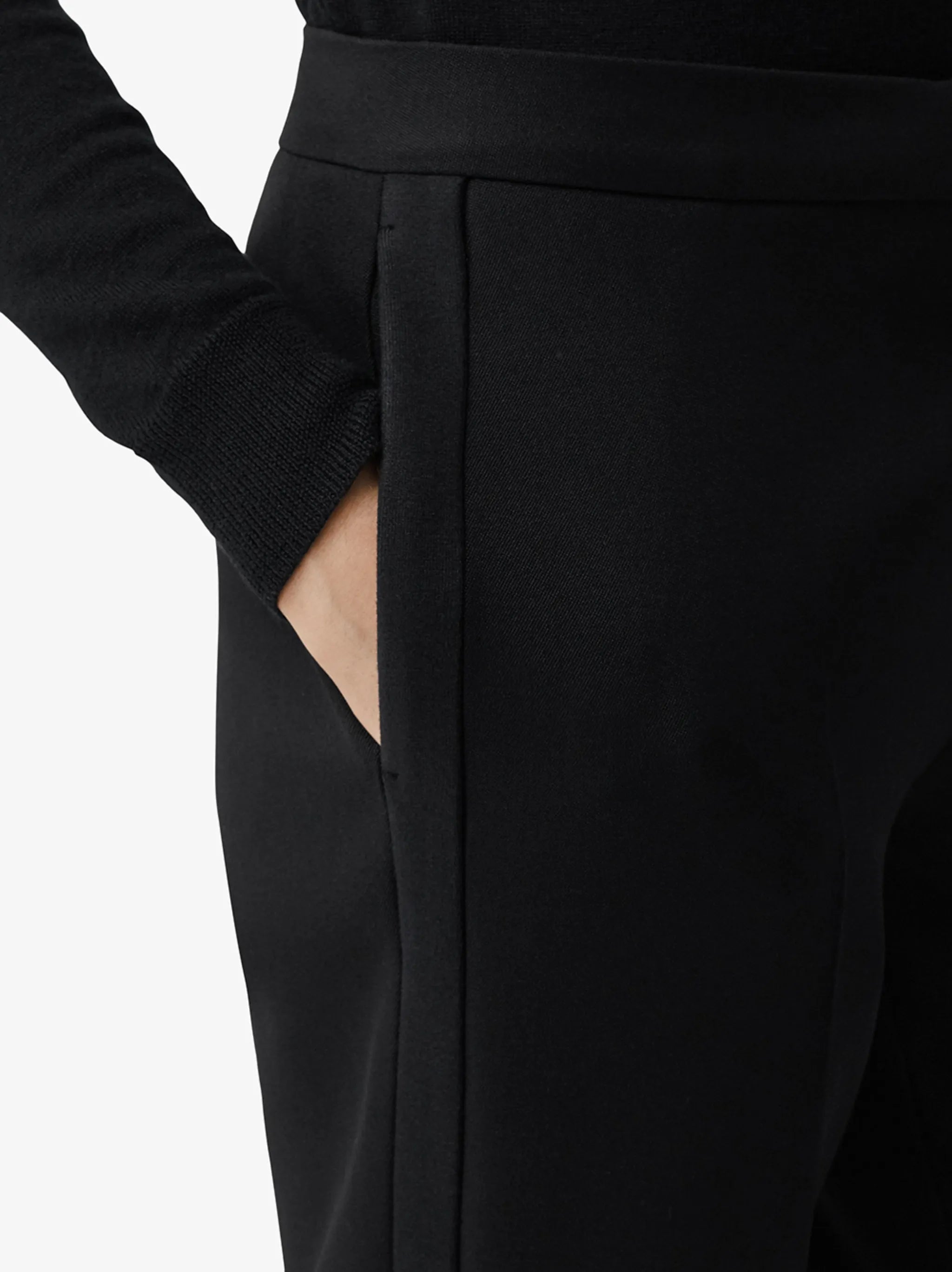 cropped tailored trousers