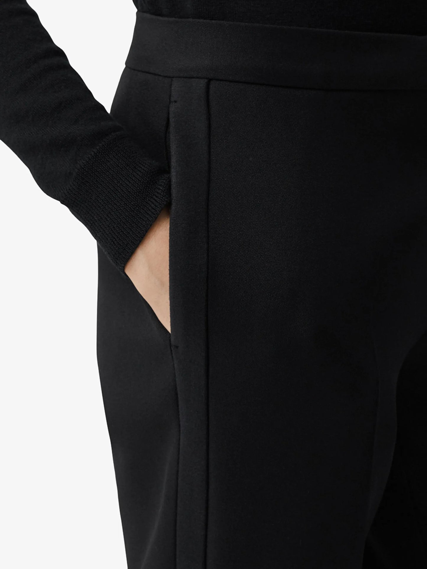 cropped tailored trousers