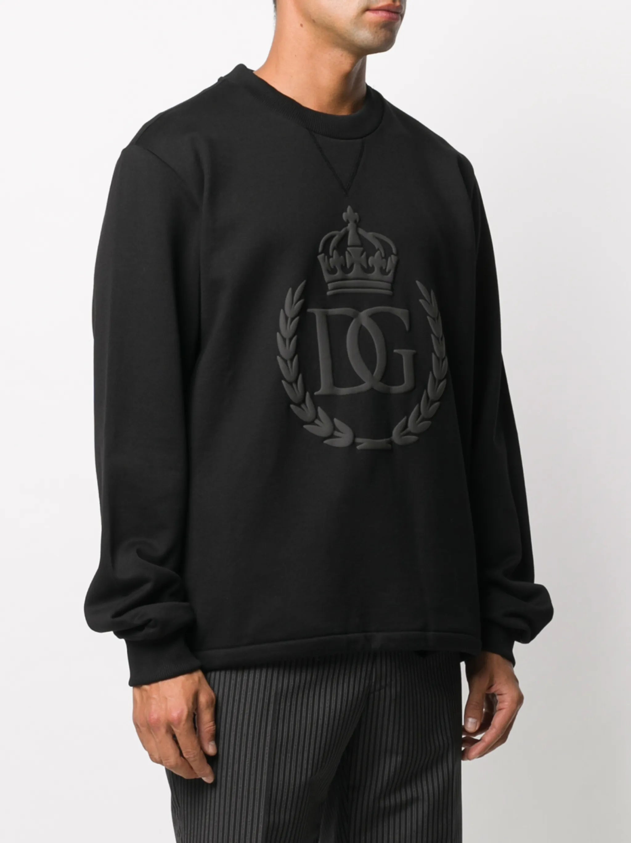 DG logo crew-neck sweatshirt