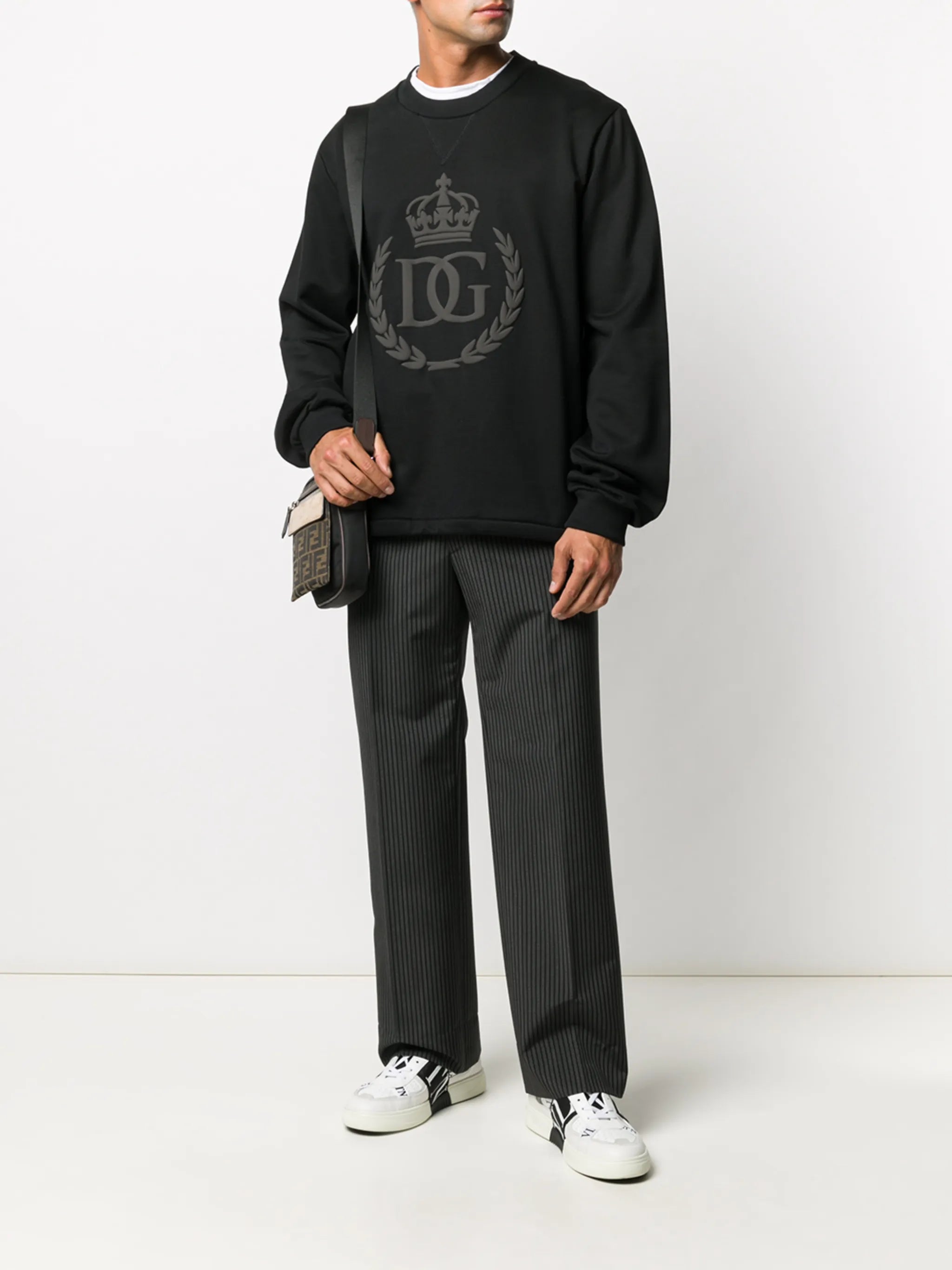 DG logo crew-neck sweatshirt