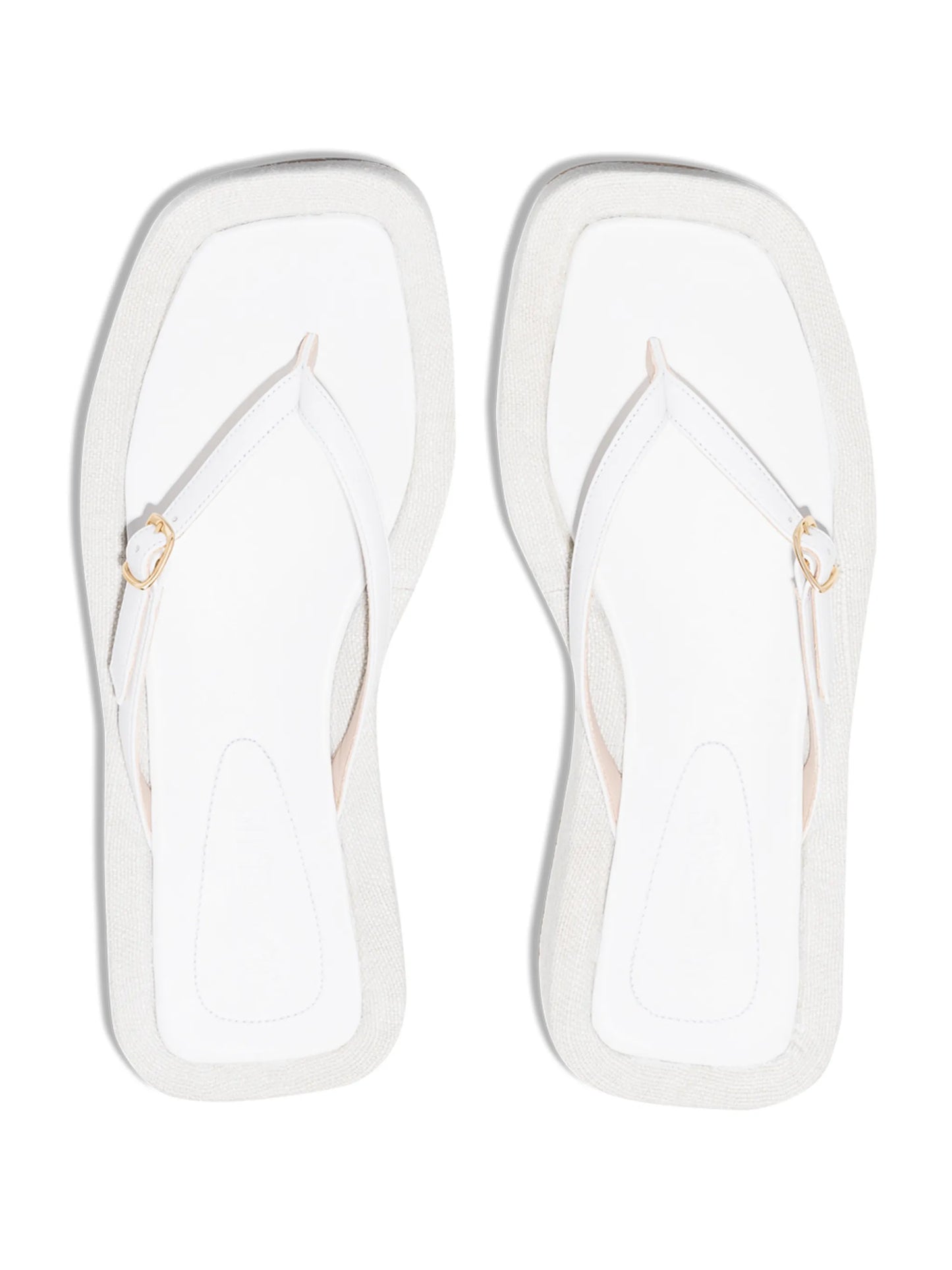 Les Tatanes Lin flatform sandals