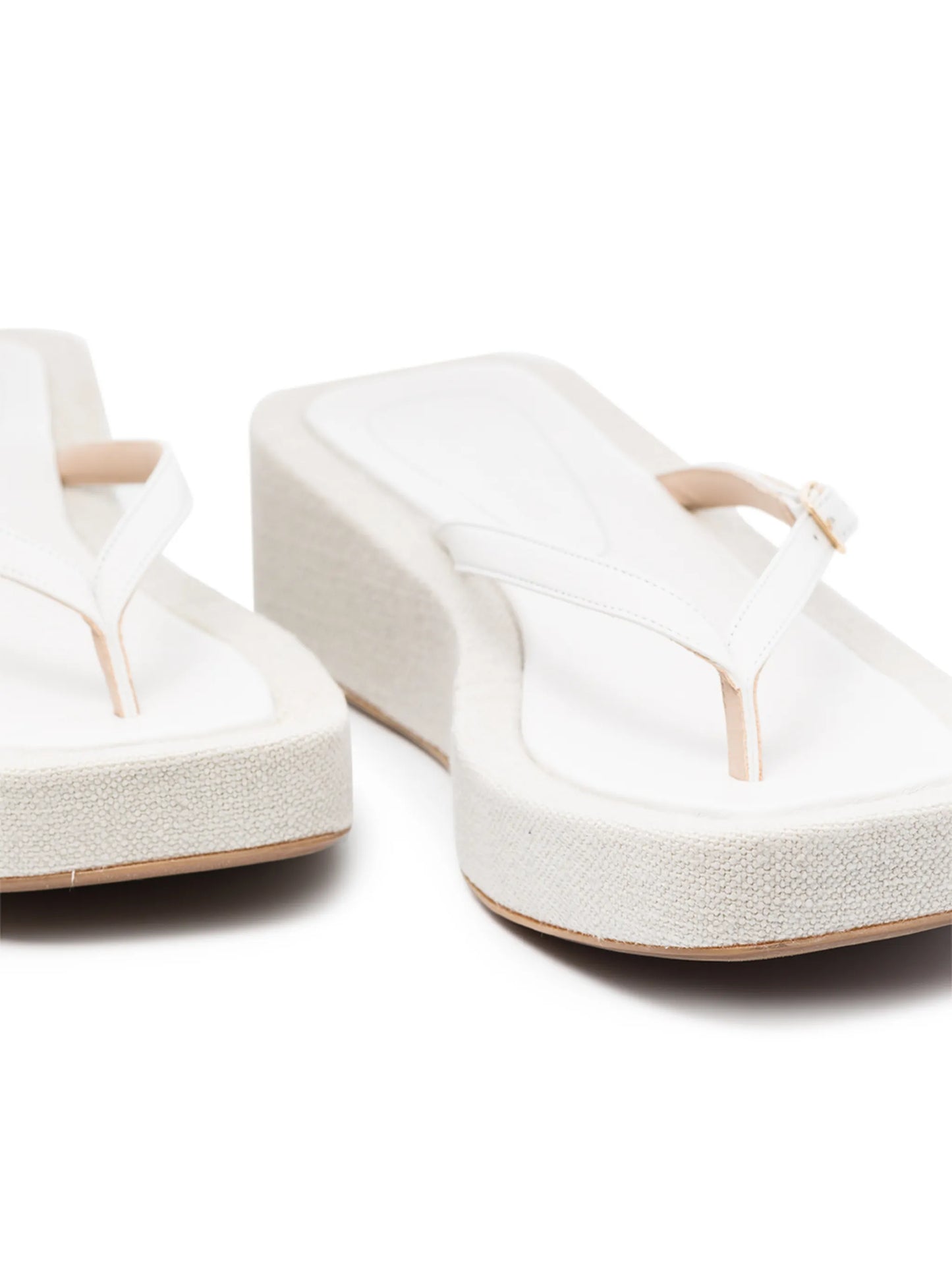 Les Tatanes Lin flatform sandals