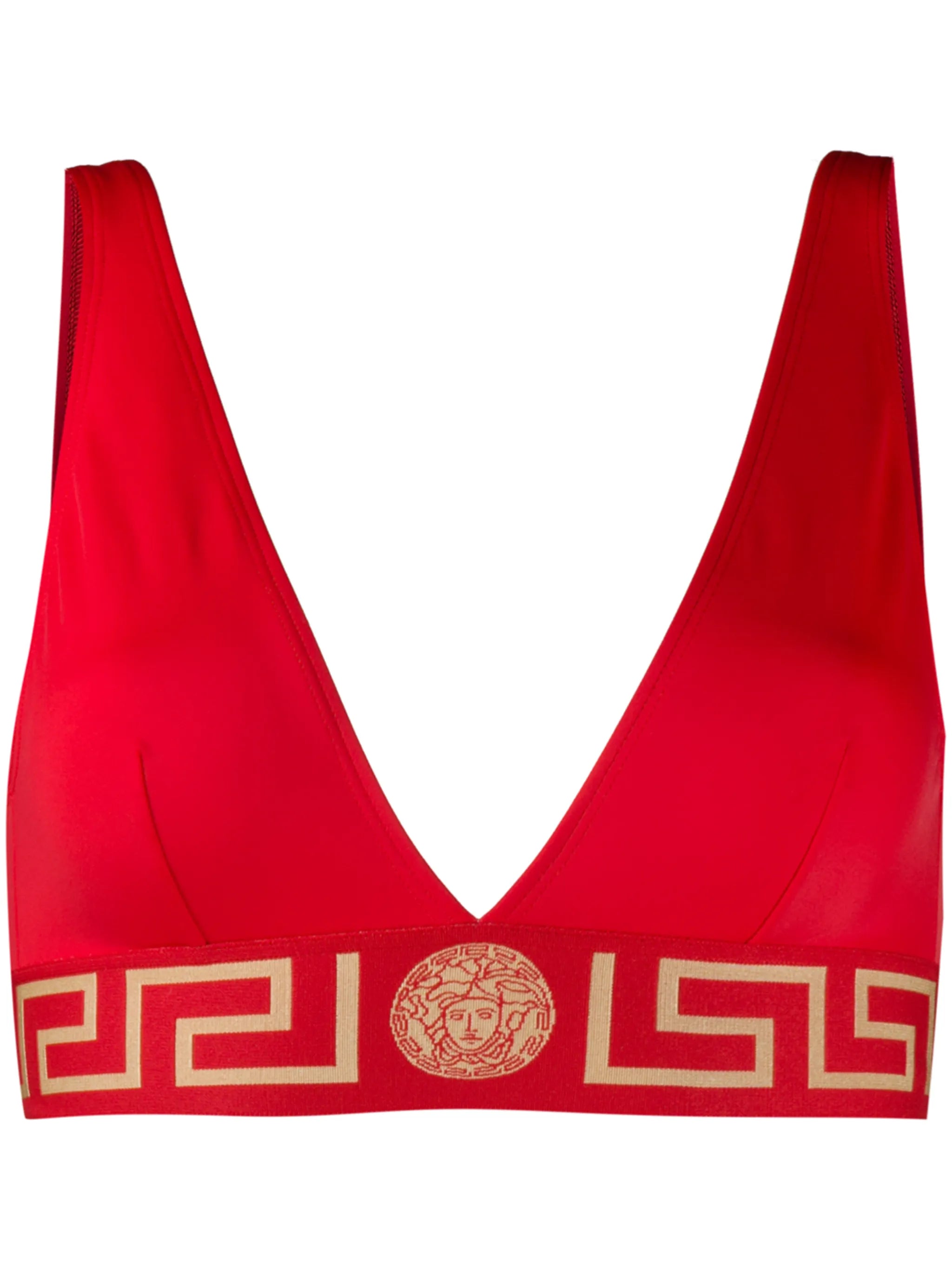 Greca Border bikini top
