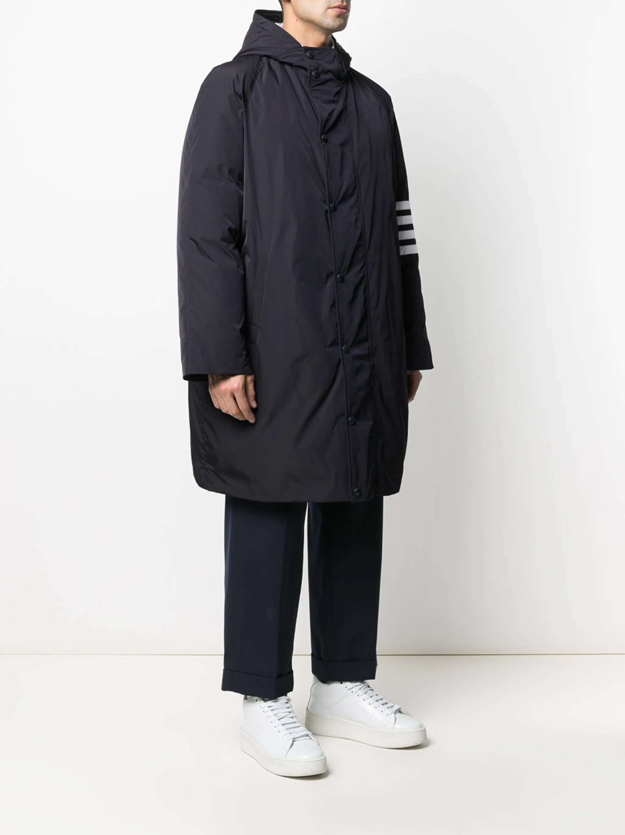 4-Bar oversized coat