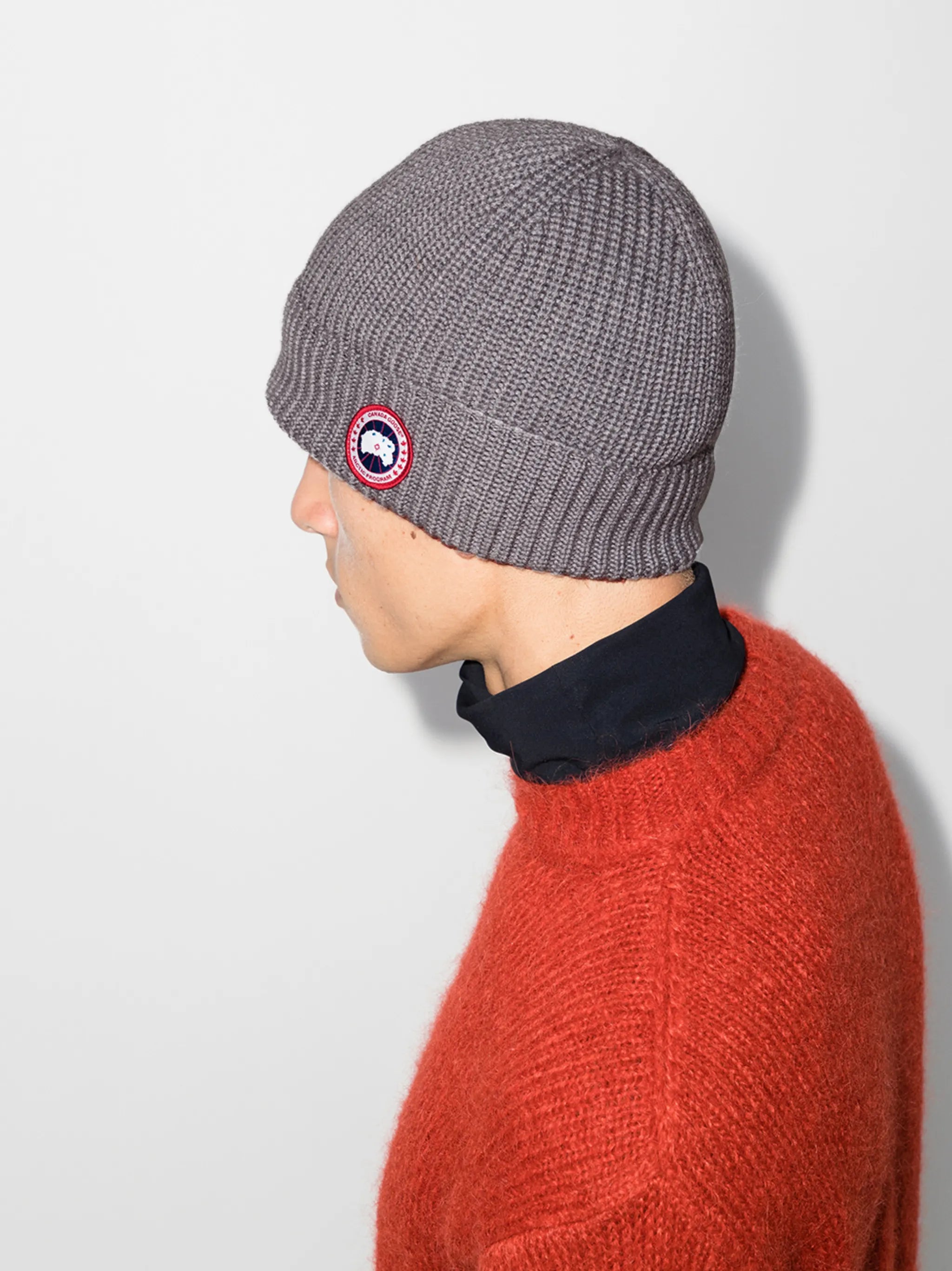 Arctic Disk wool beanie hat