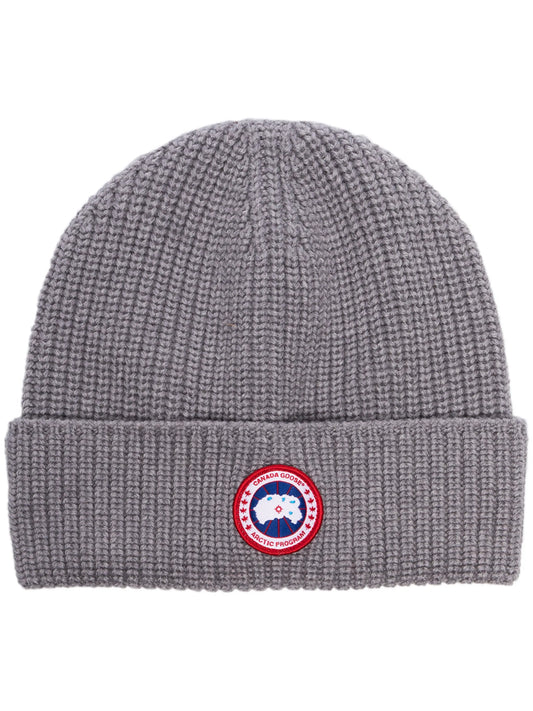 Arctic Disk wool beanie hat