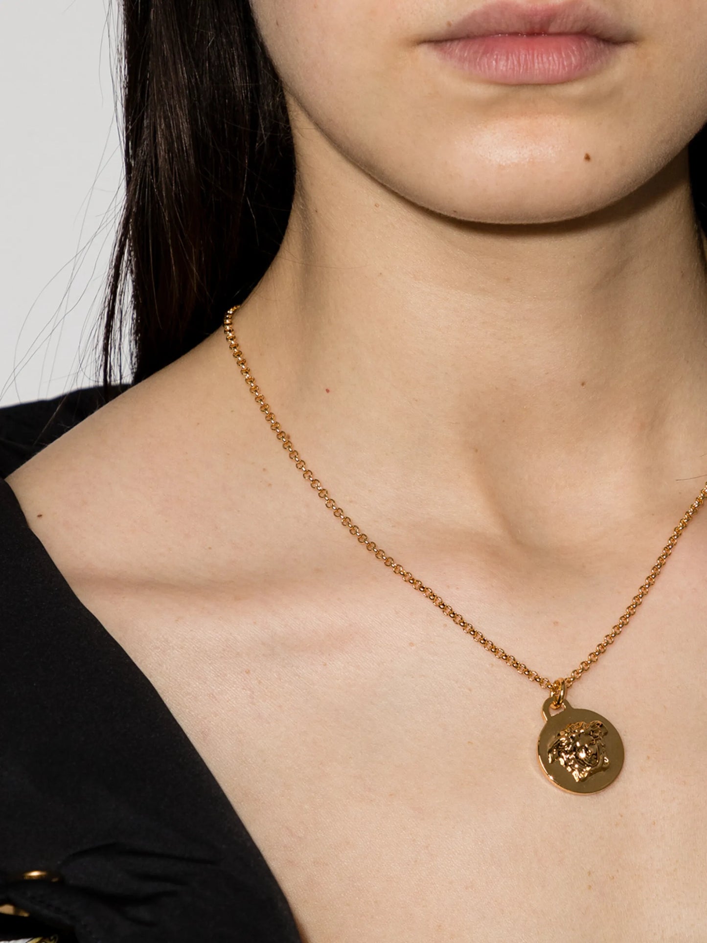 Medusa pendant necklace