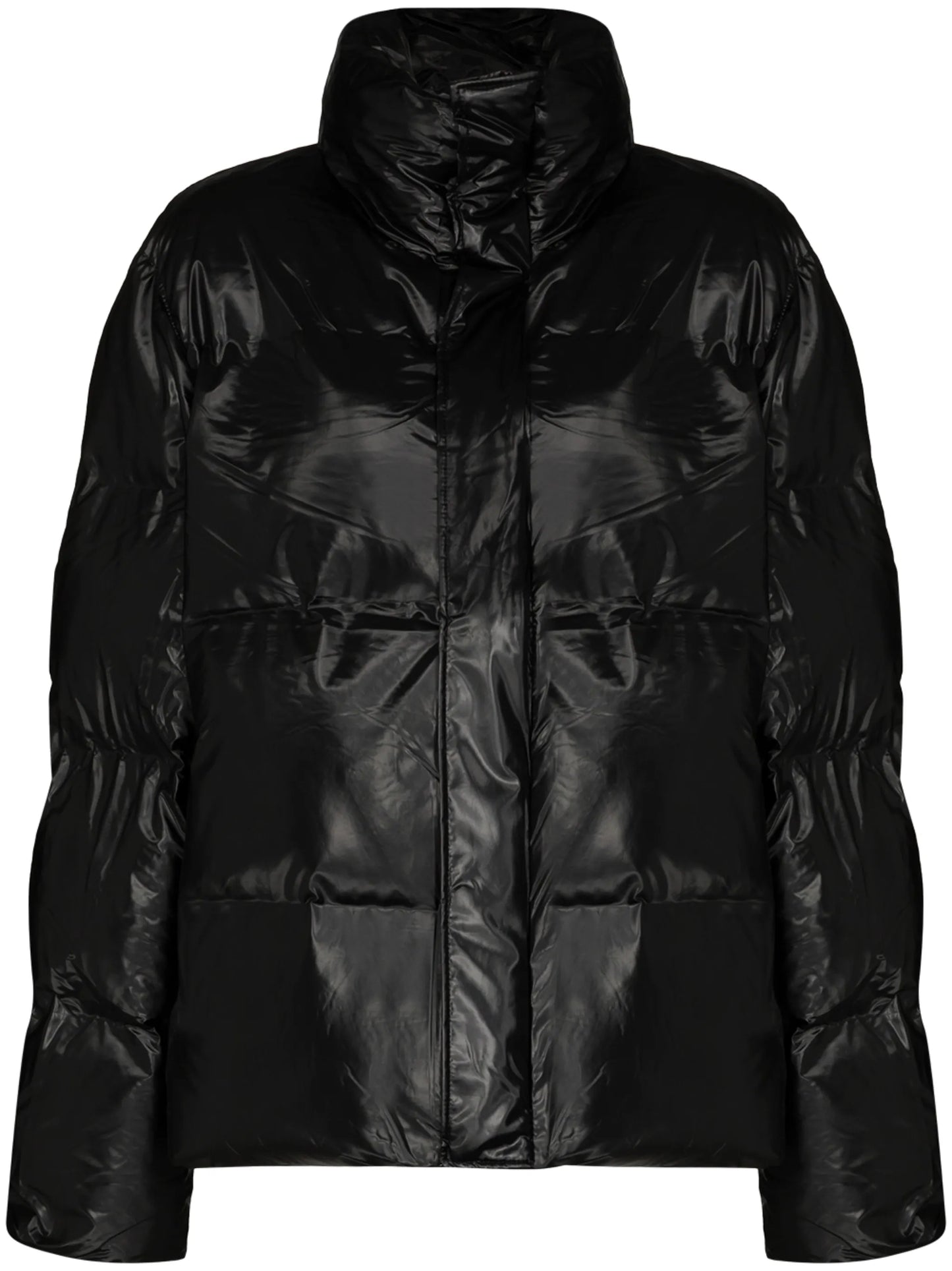 boxy-fit puffer jacket