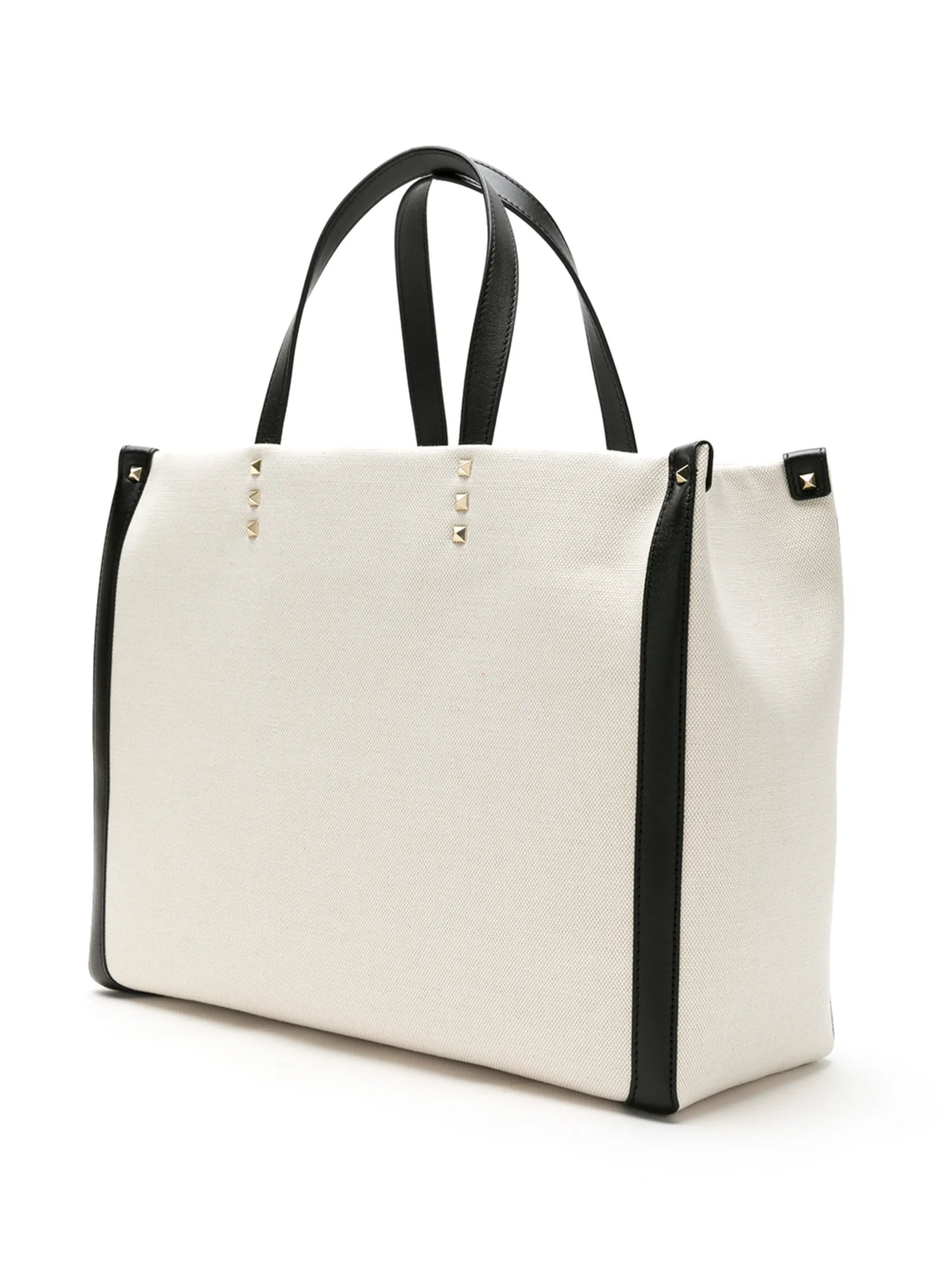 small VLTN-print canvas tote bag