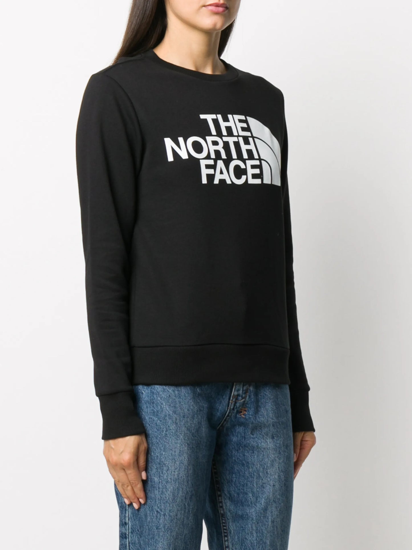 crew neck logo sweatshirt