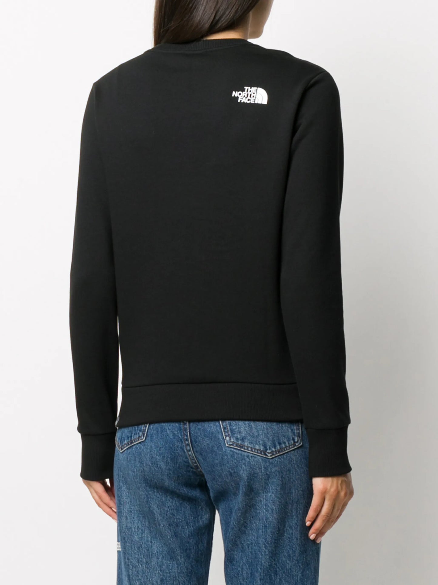 crew neck logo sweatshirt