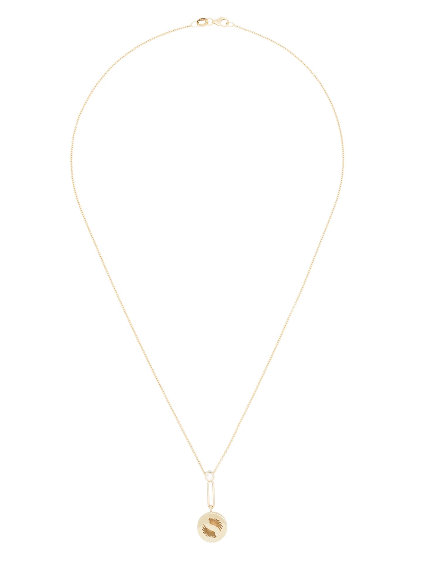 14kt yellow gold Alchemy Bravery diamond necklace