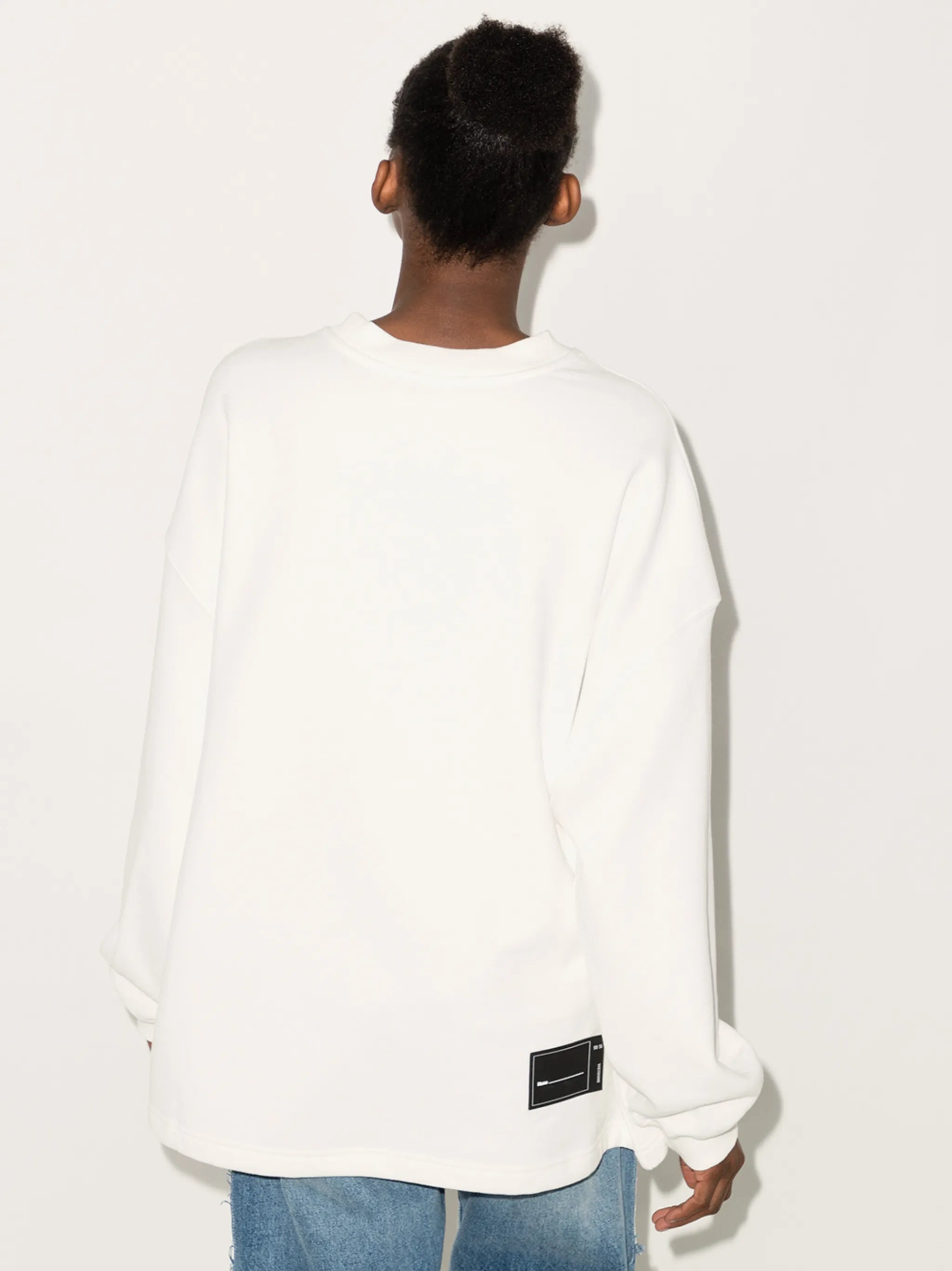 logo-print crew-neck sweatshirt