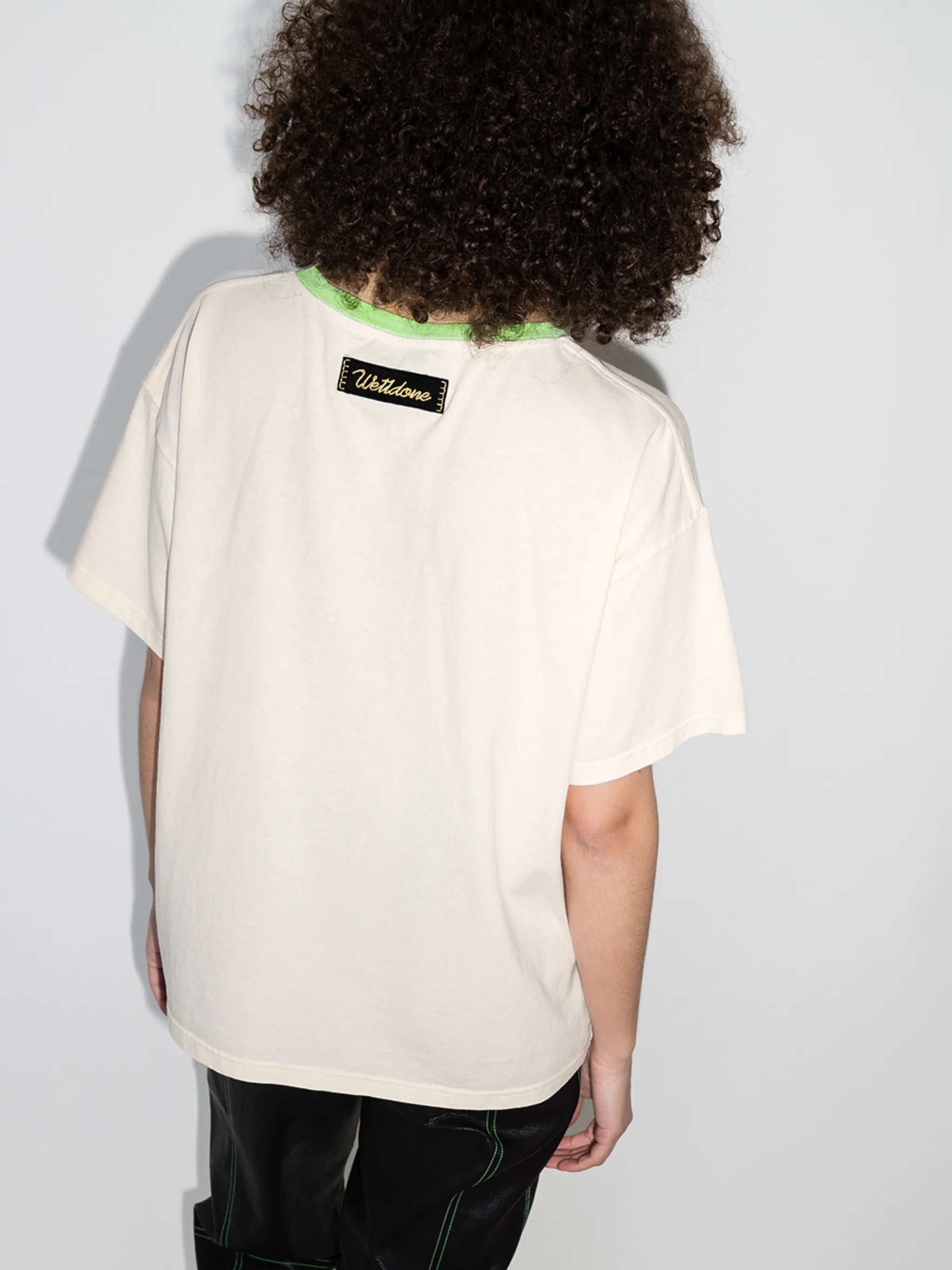 bunny-print crew-neck T-shirt