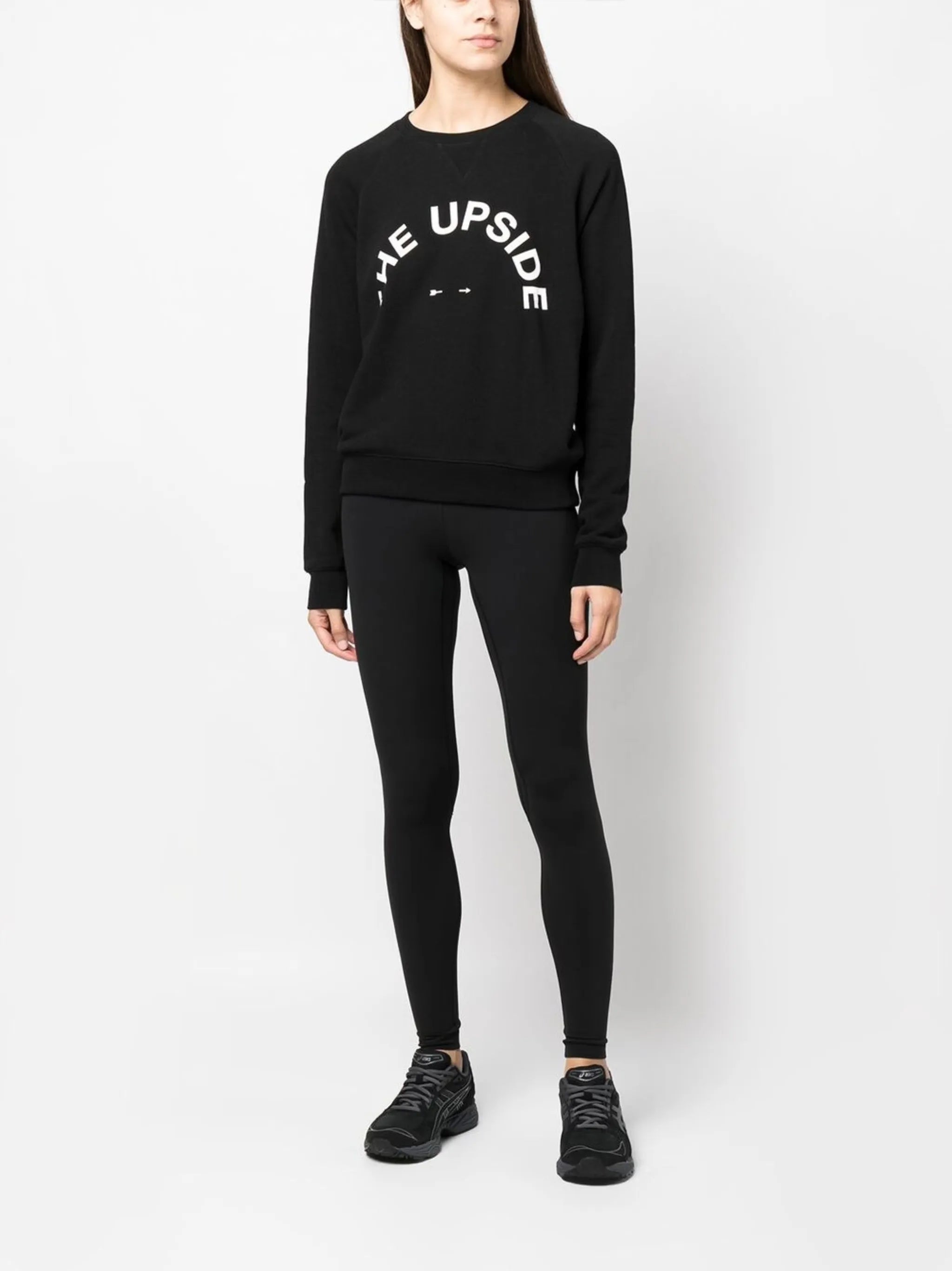 logo-print crew-neck sweatshirt