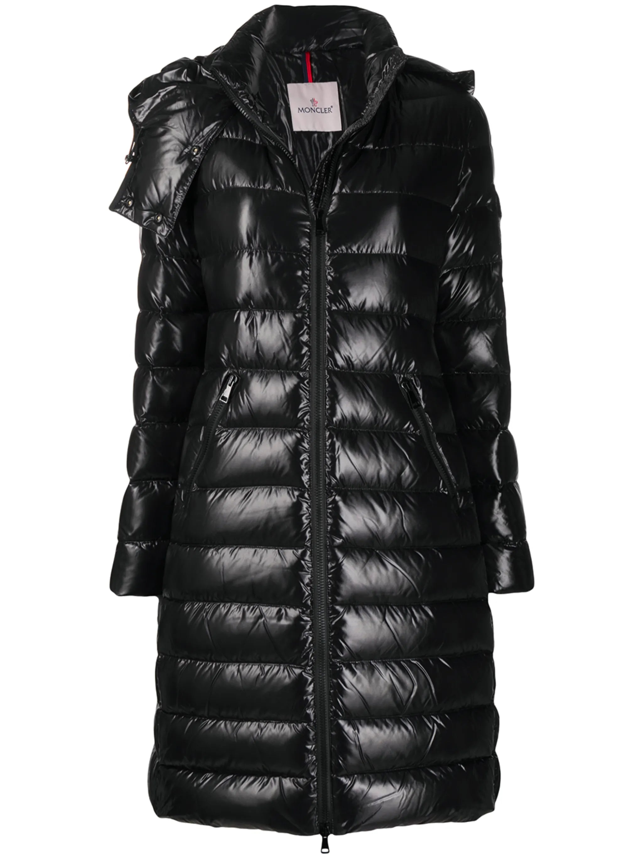 Moka quilted down coat