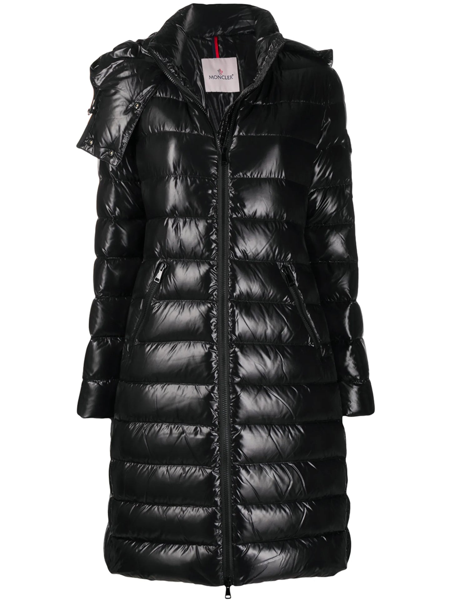 Moka quilted down coat
