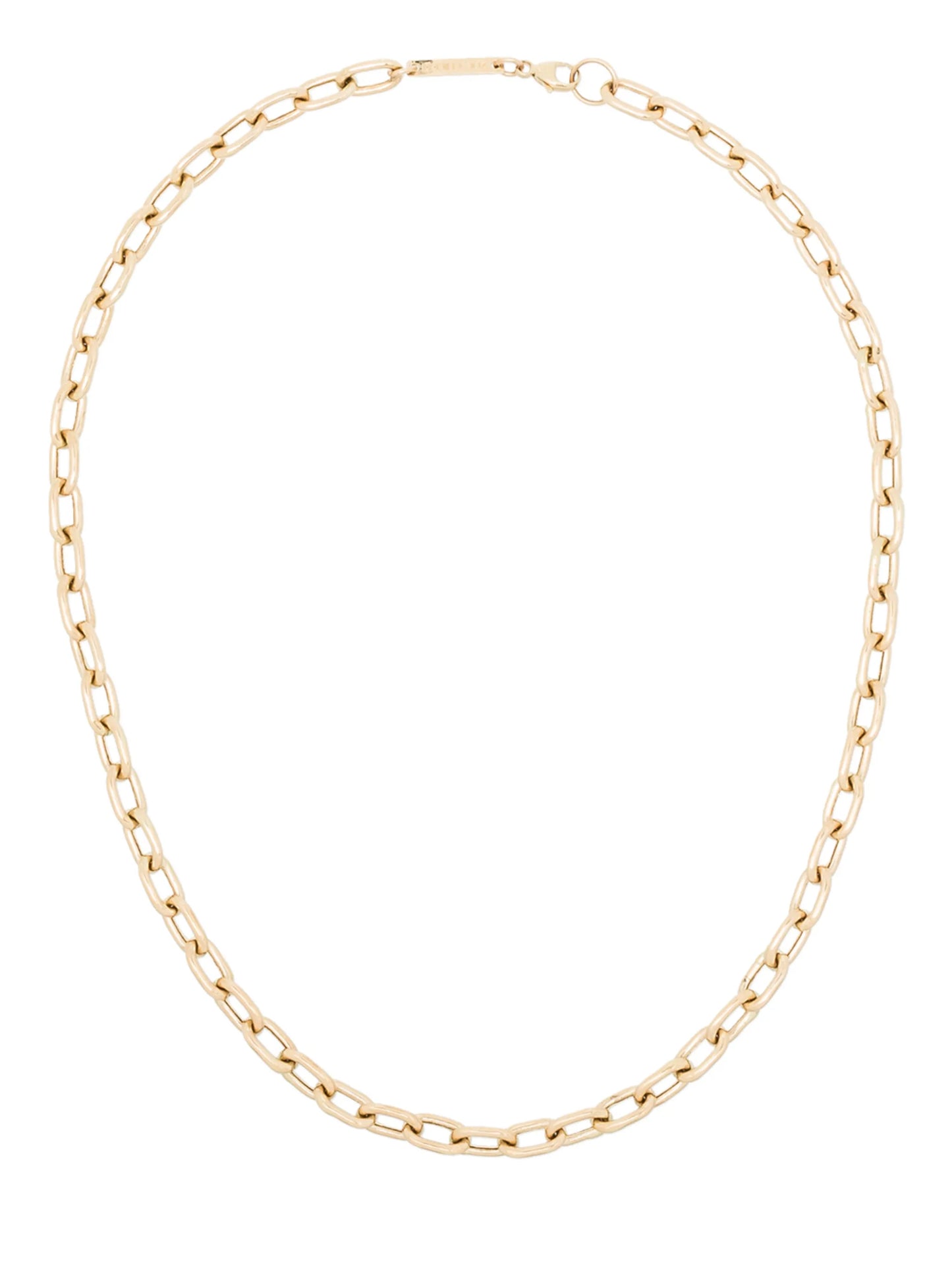 14kt yellow gold chain-link necklace