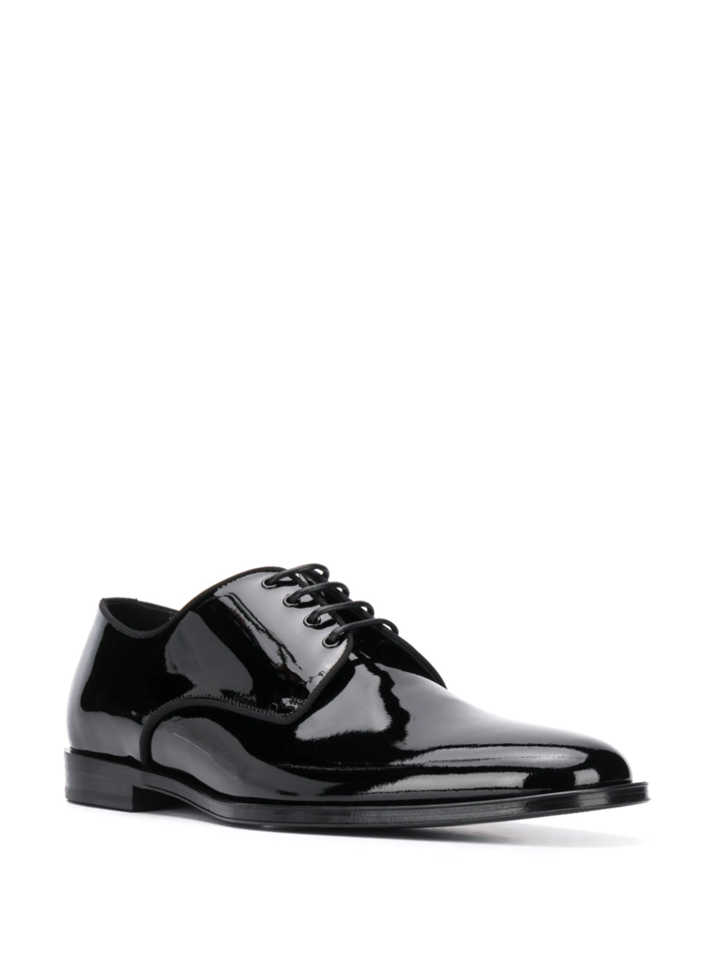 patent leather derby shoes
