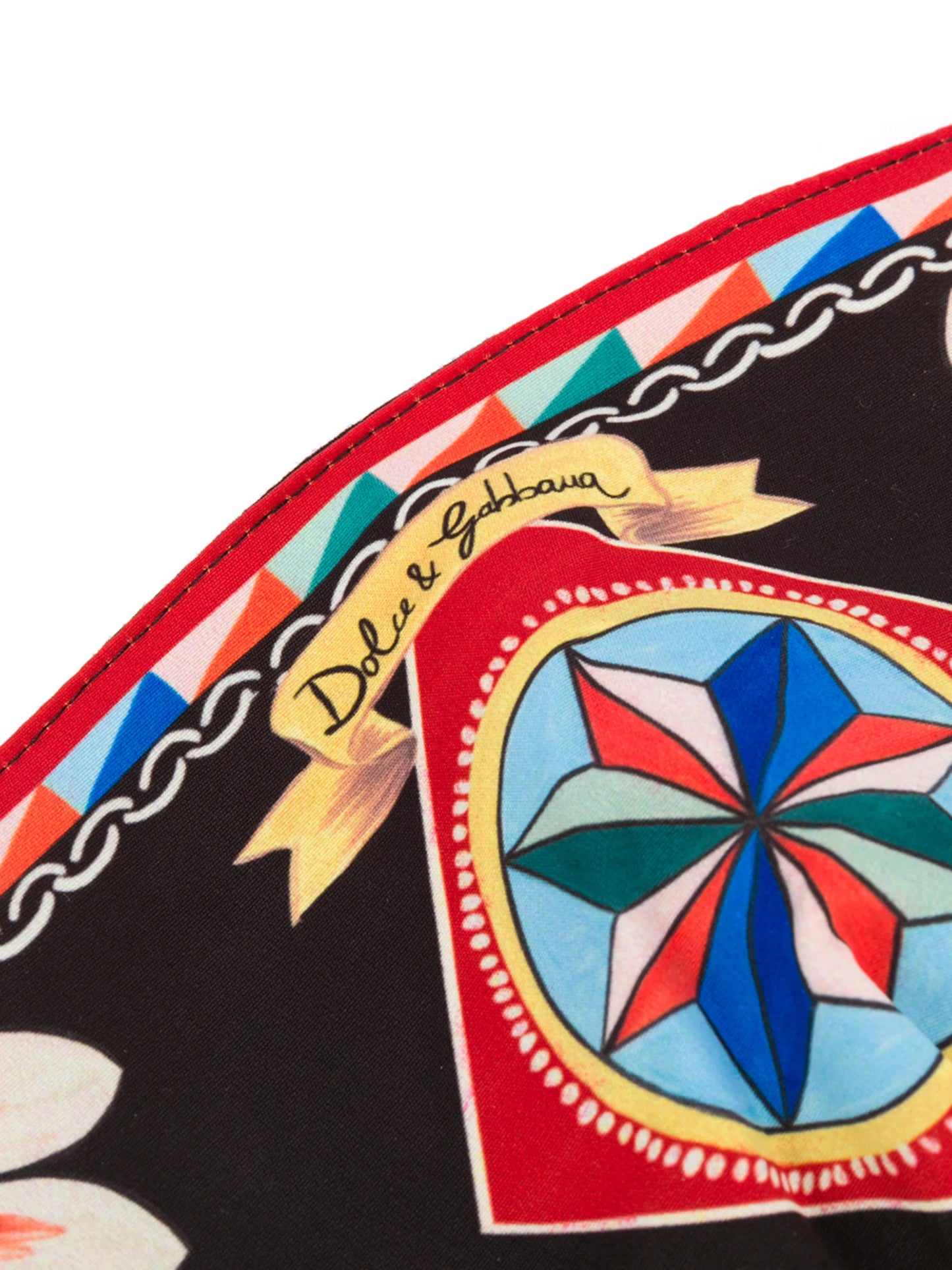 Carretto-print face mask