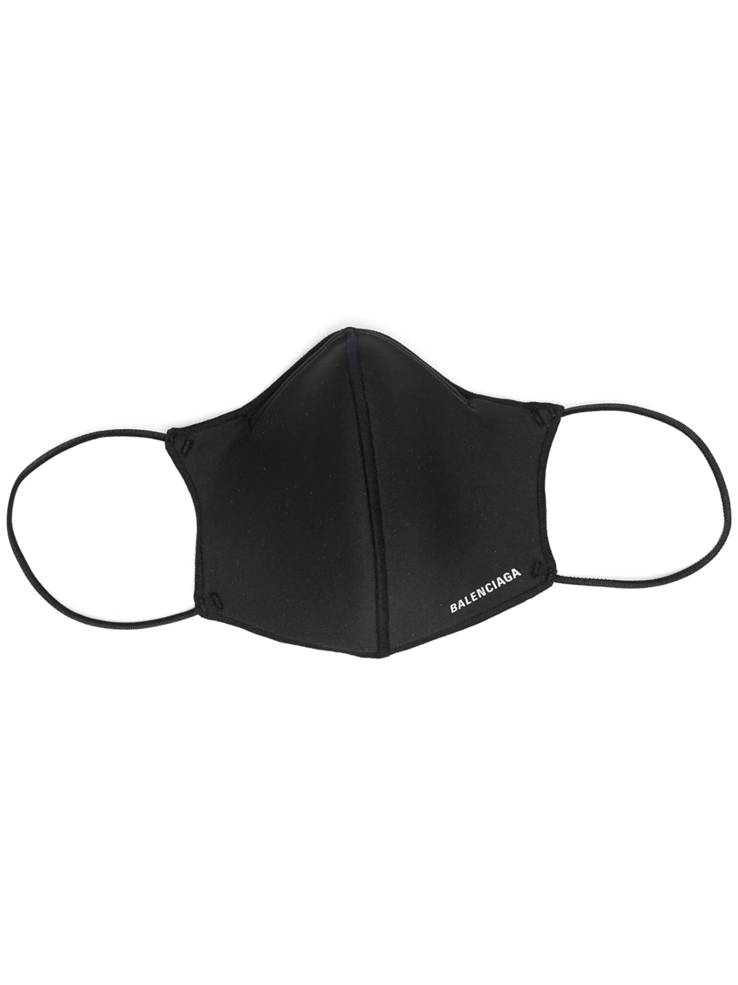 logo print face mask