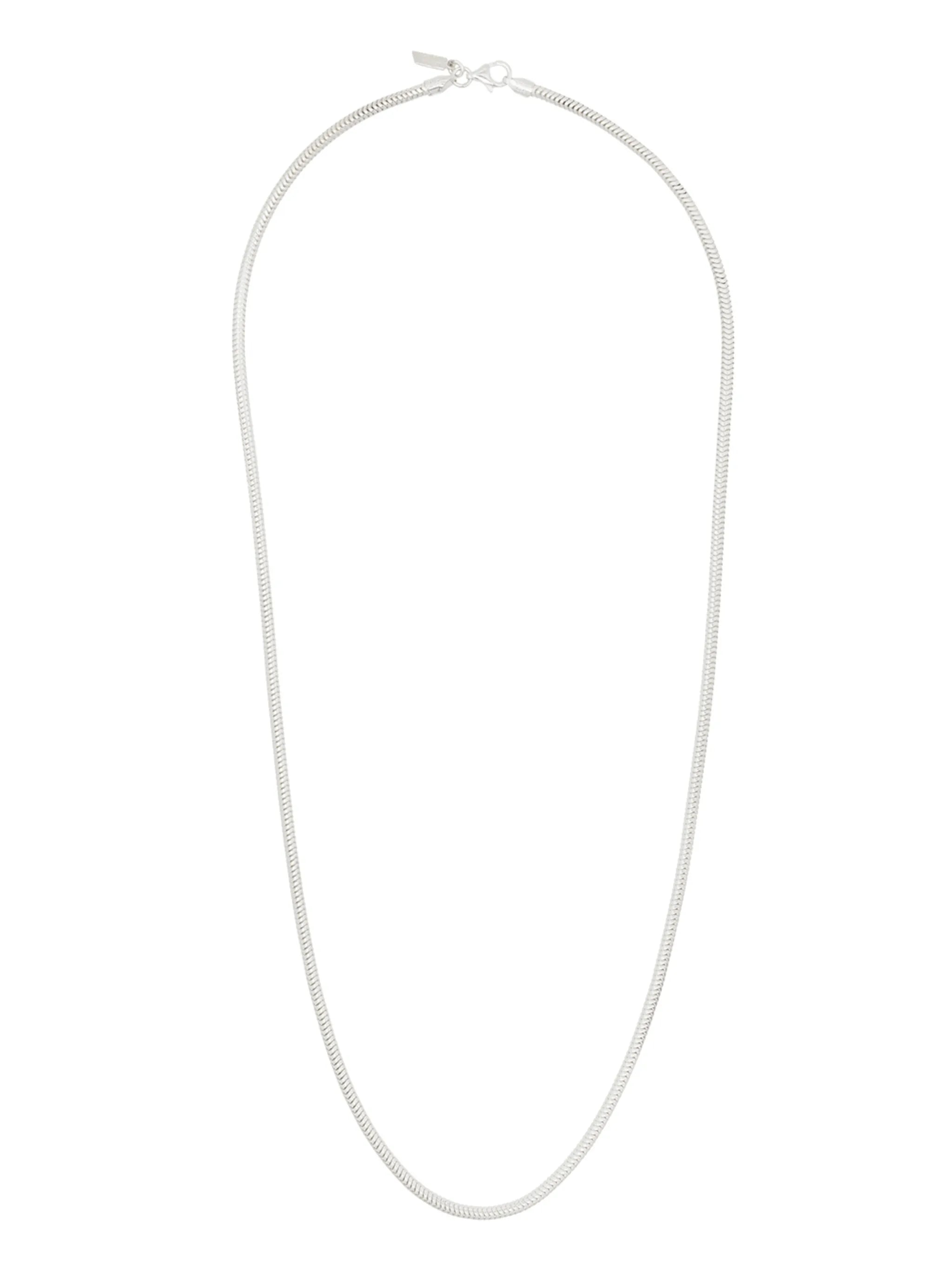 Serilda snake-chain necklace