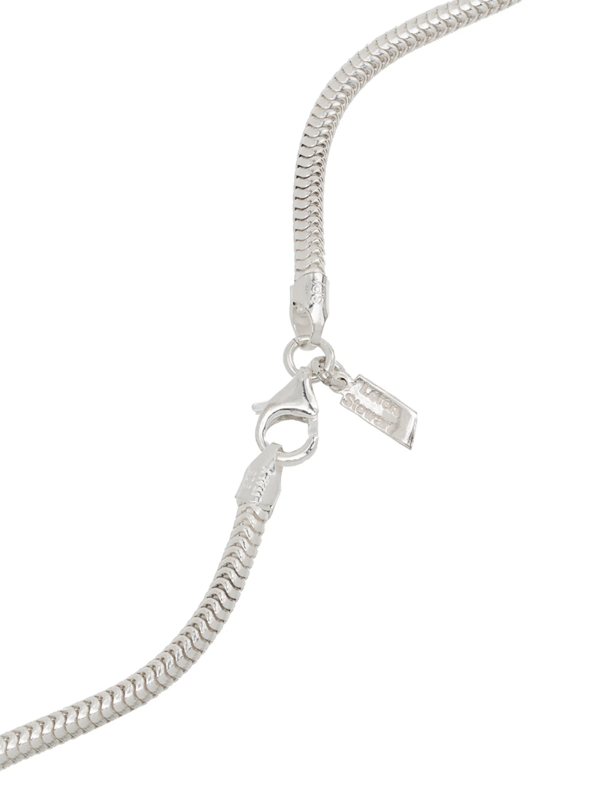 Serilda snake-chain necklace