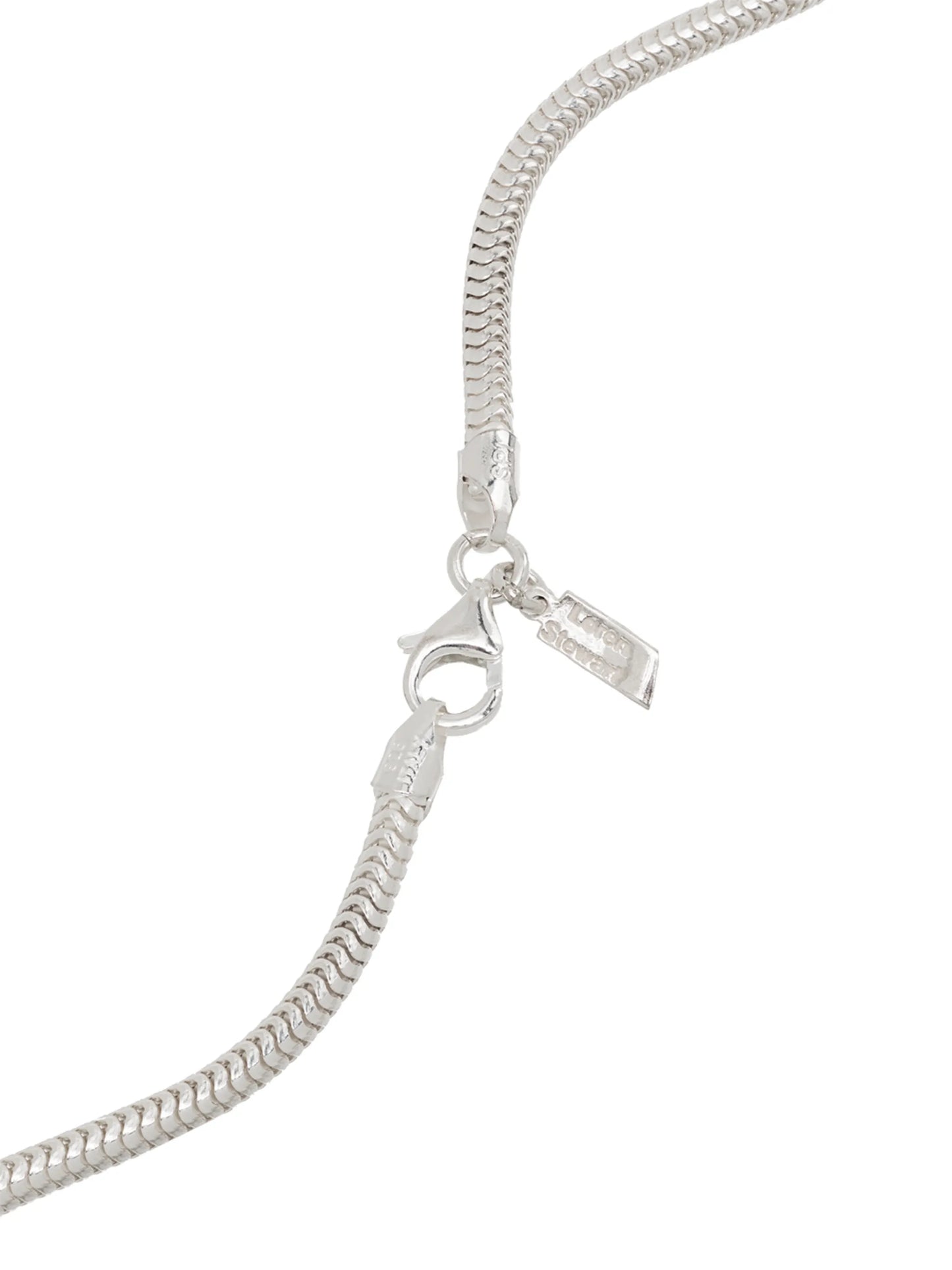 Serilda snake-chain necklace