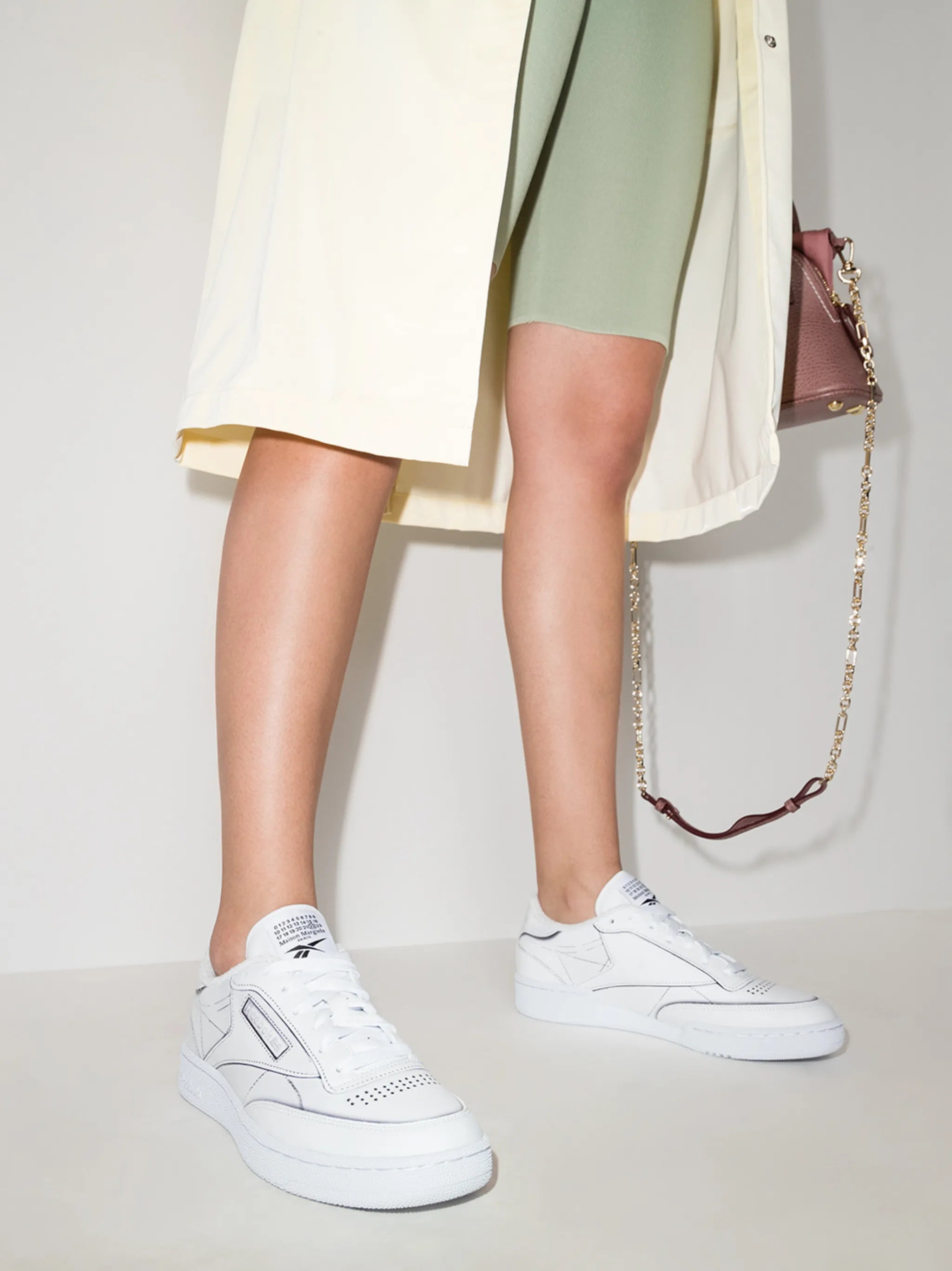 x Margiela lace-up sneakers