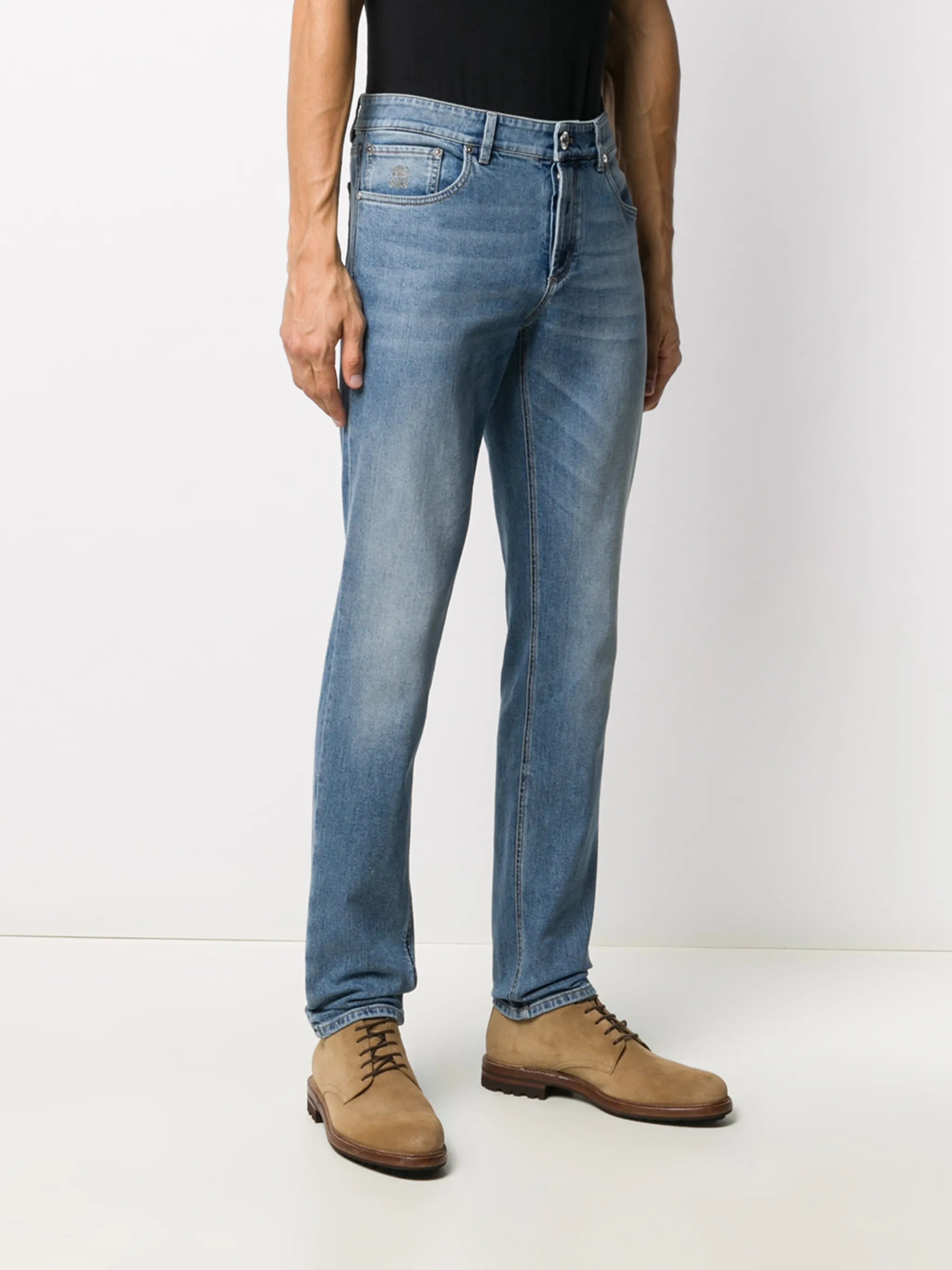 whiskered straight jeans