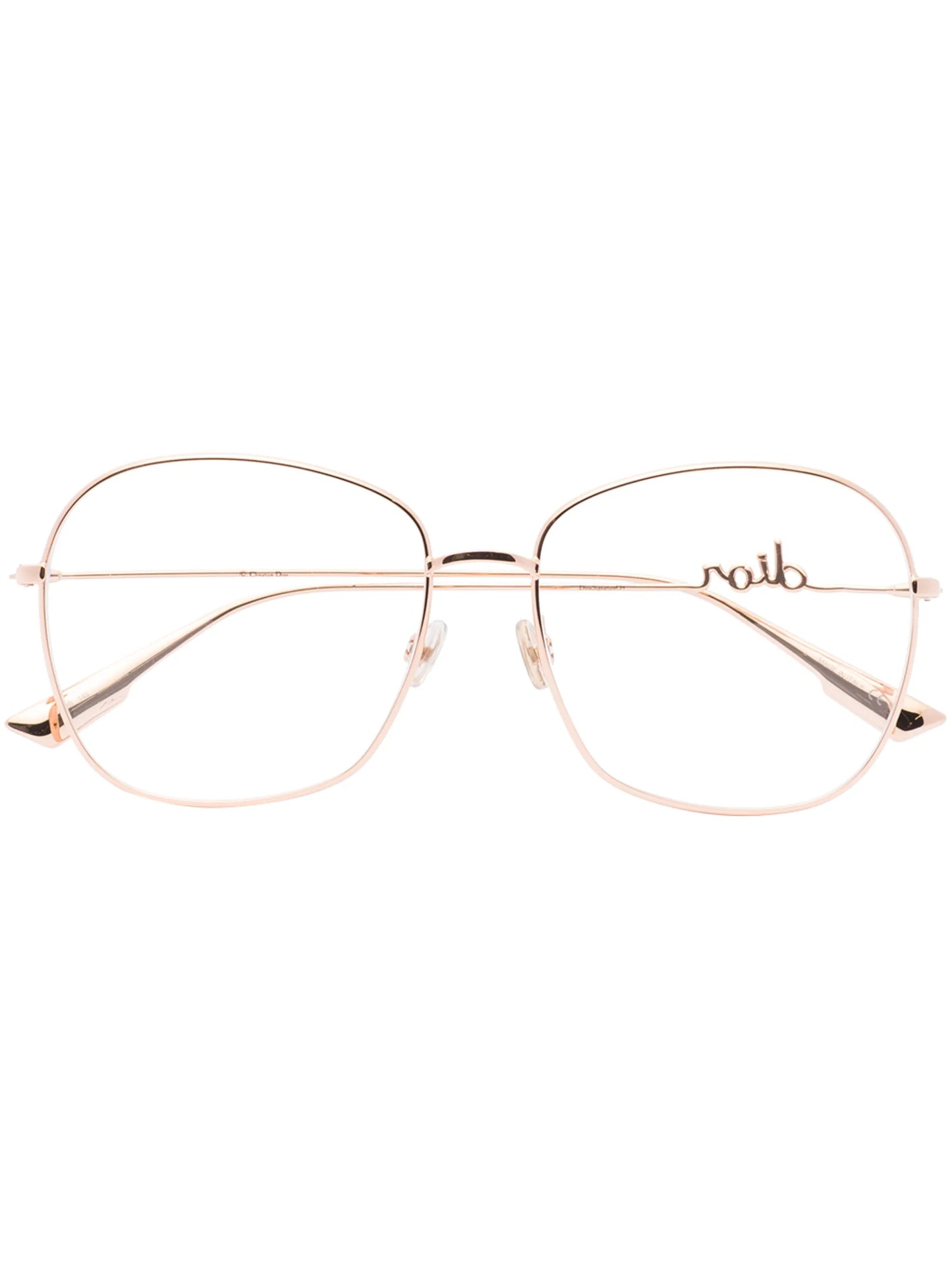 logo-detail square-frame glasses
