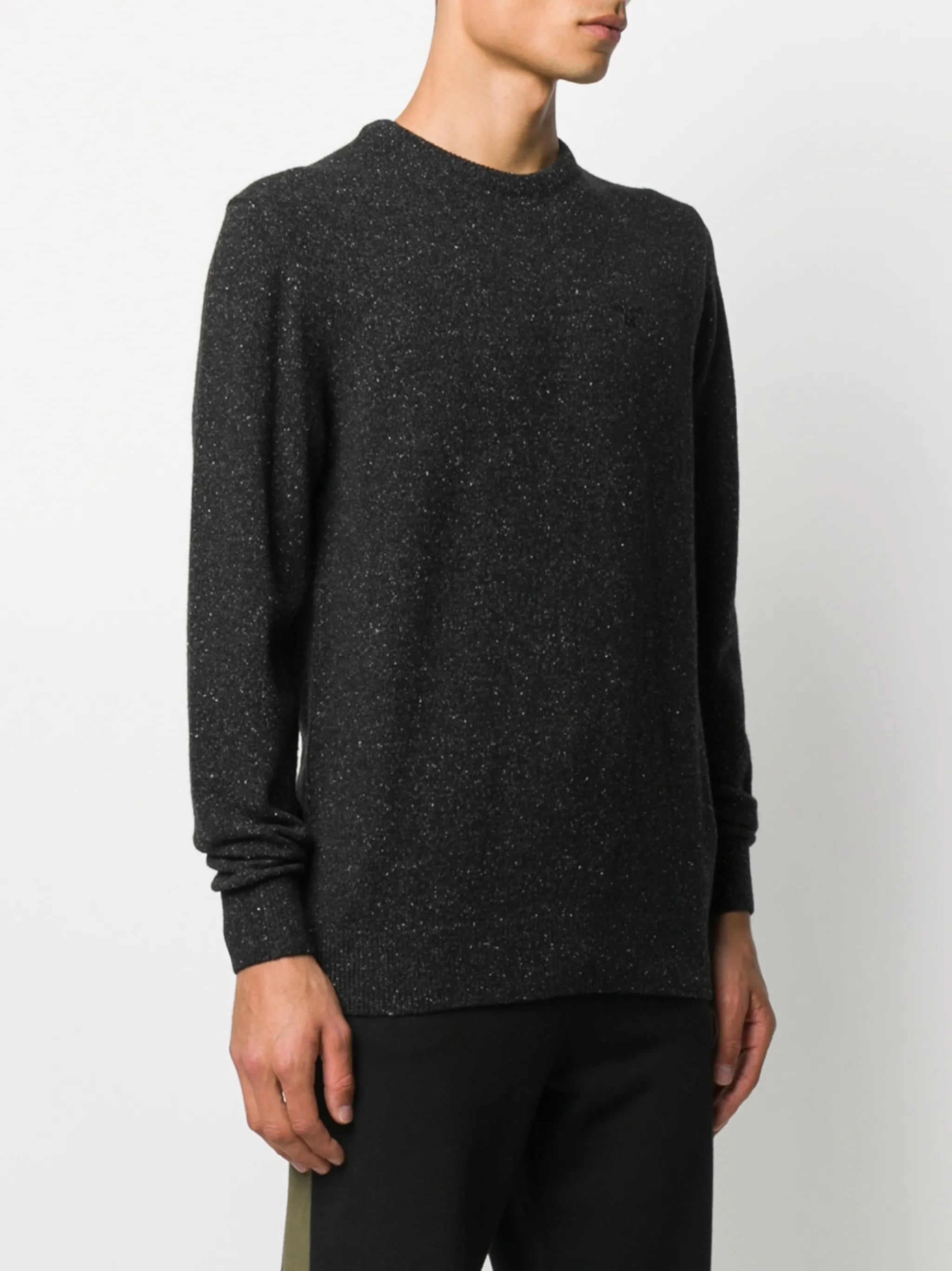 embroidered logo jumper