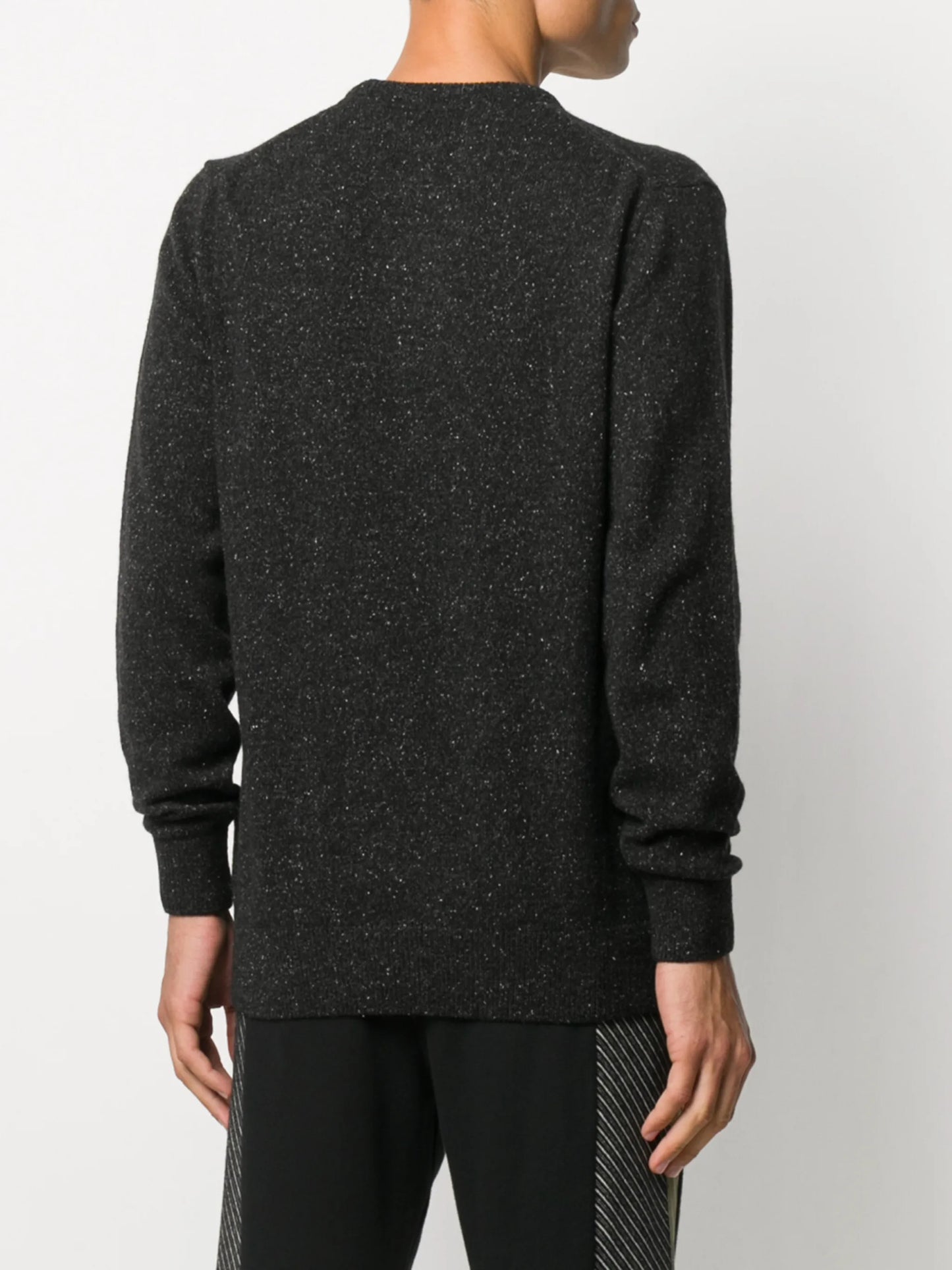 embroidered logo jumper