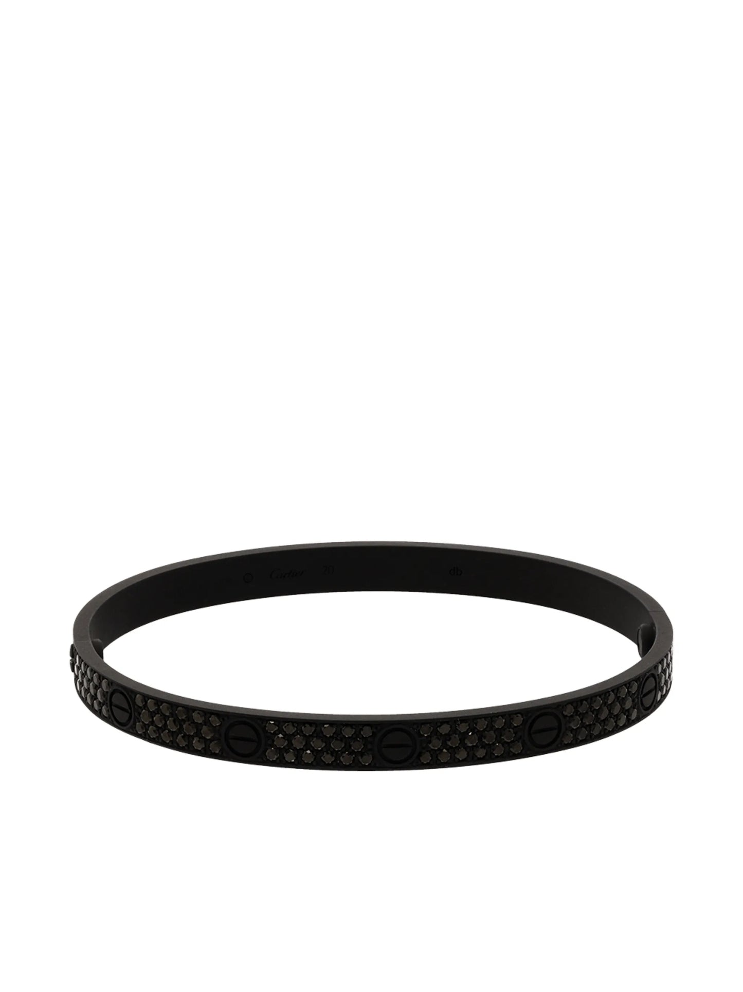 18K white gold Cartier Love bracelet