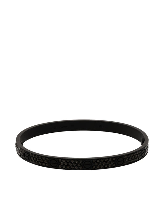 18K white gold Cartier Love bracelet