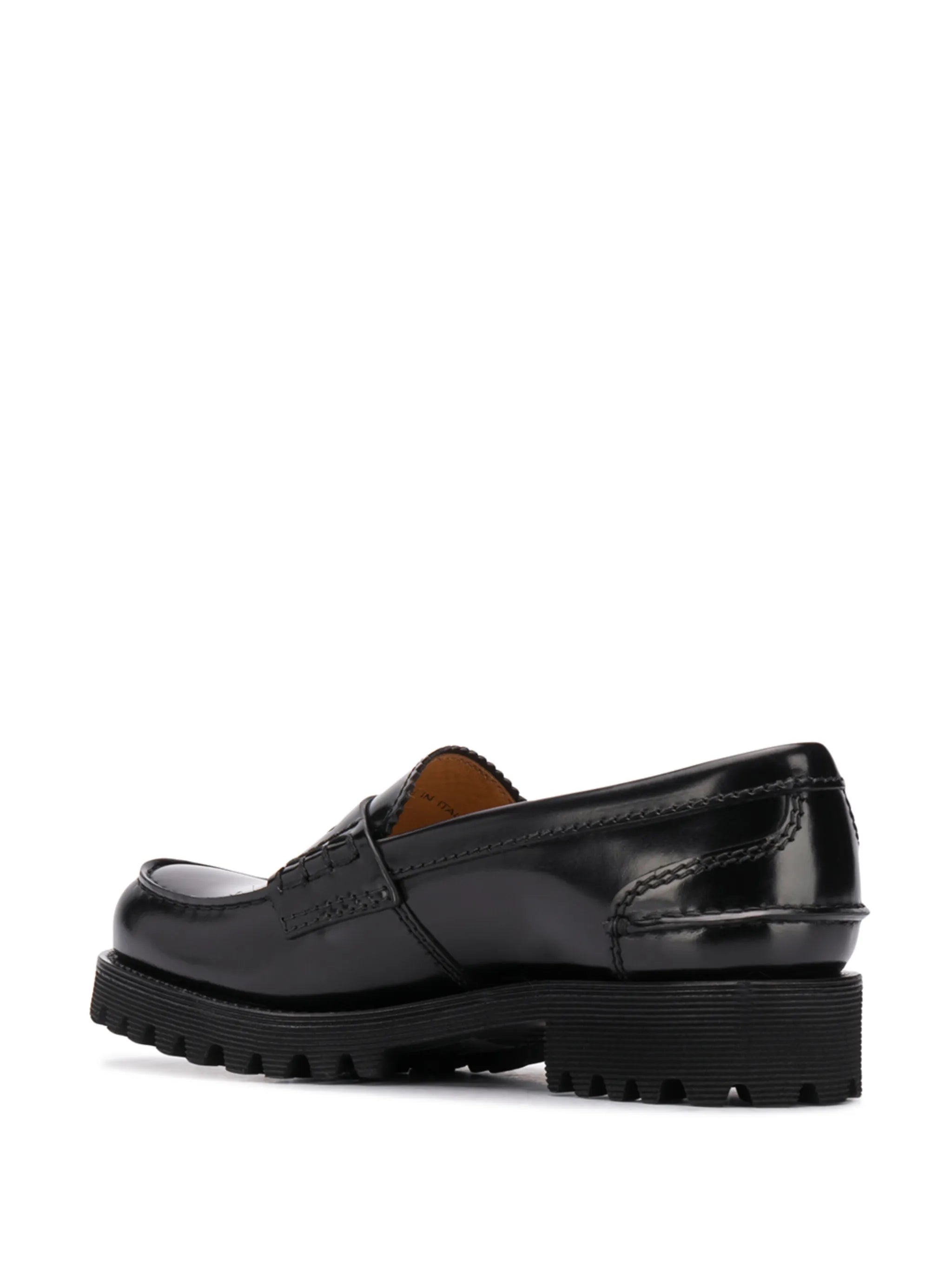 Cameron brushed leather loafers
