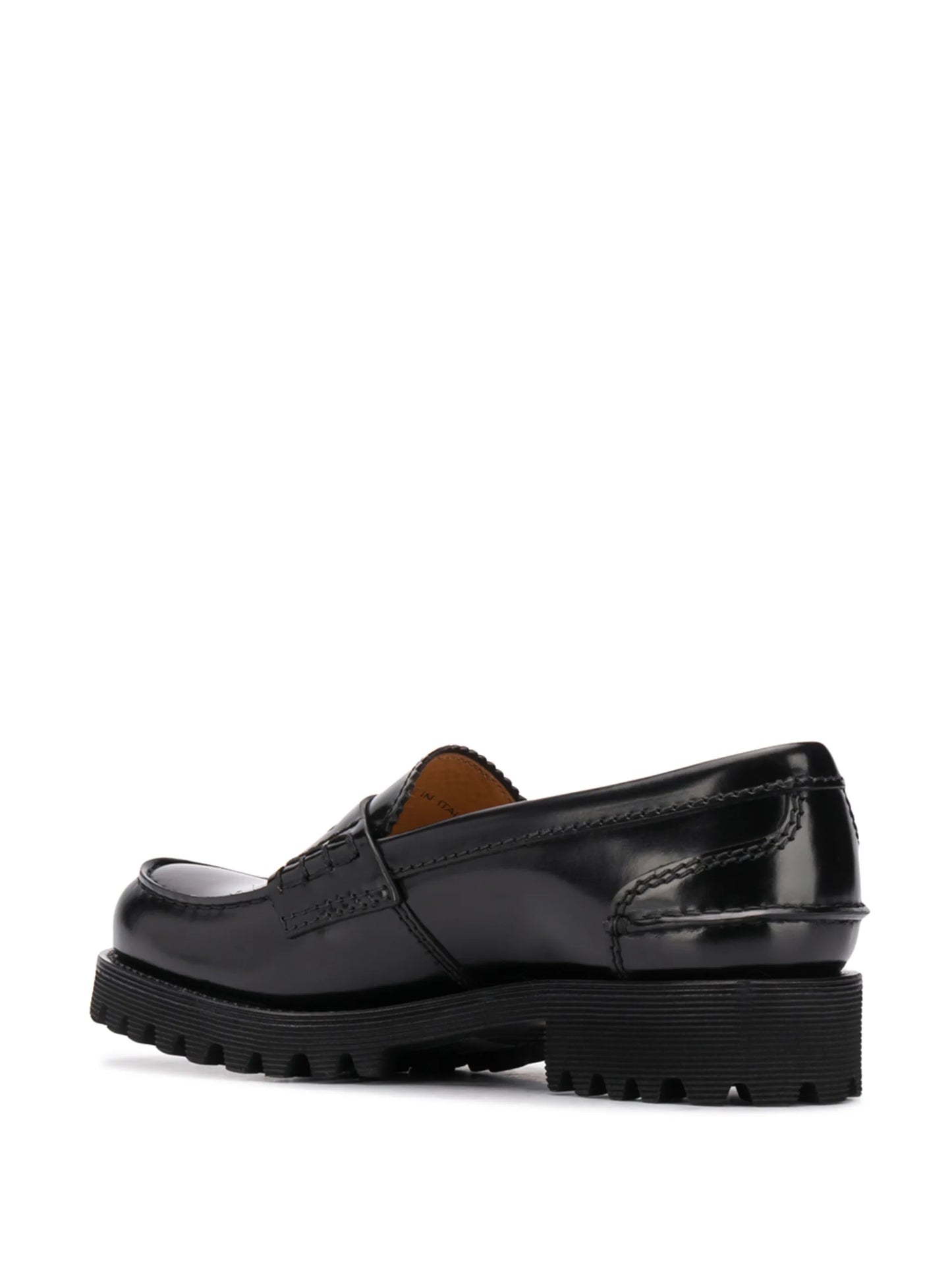 Cameron brushed leather loafers