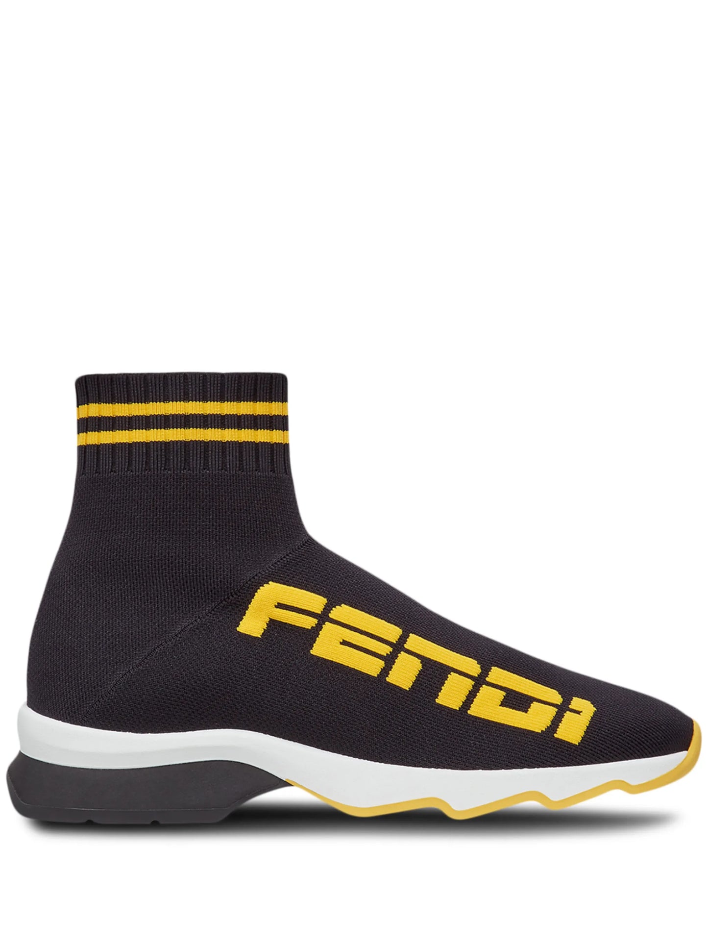 logo sock sneakers