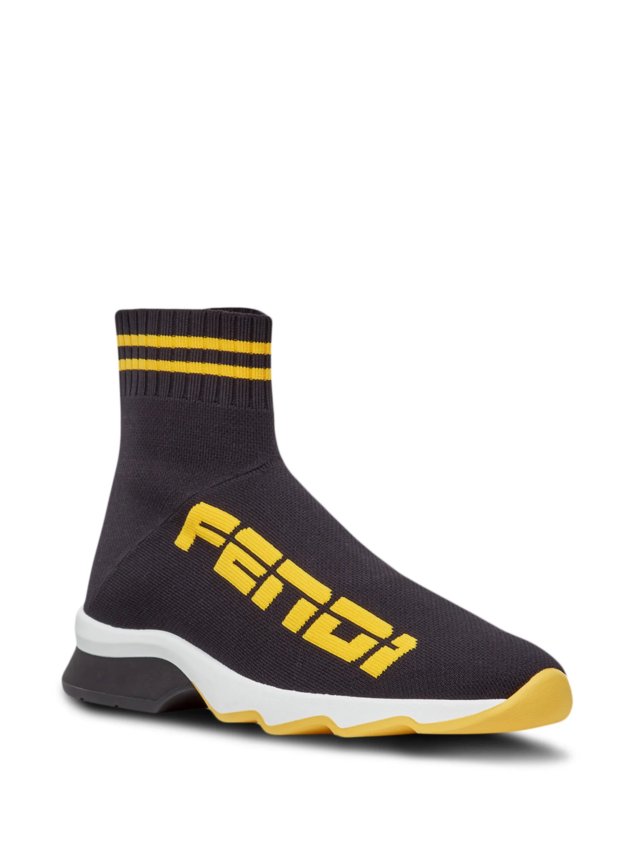 logo sock sneakers