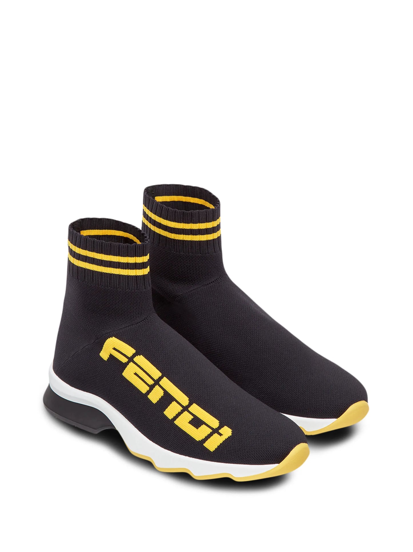 logo sock sneakers