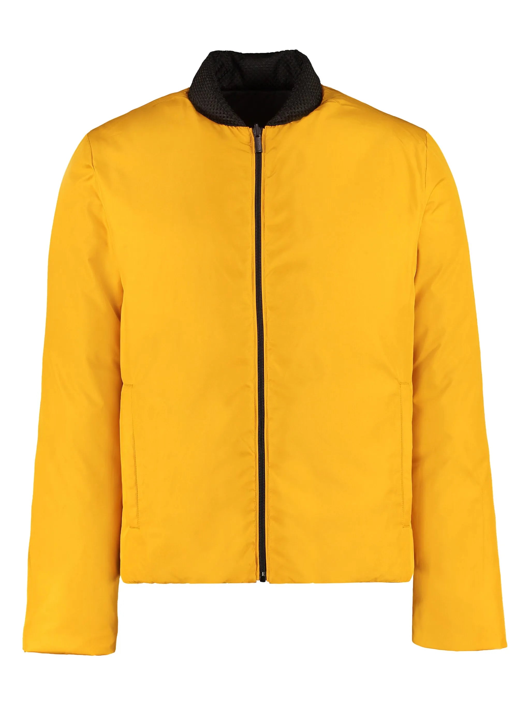 logo reversible padded jacket
