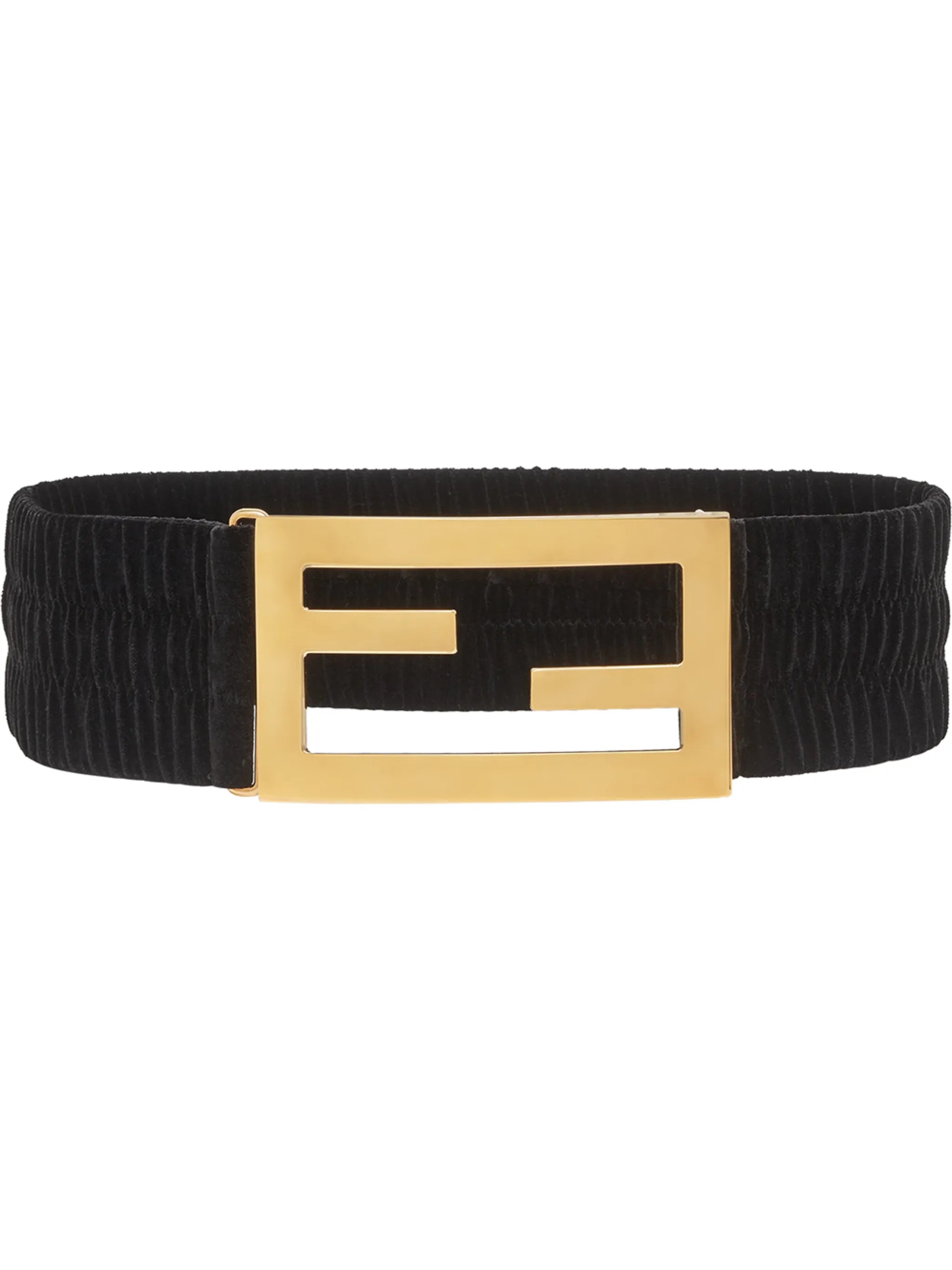 maxi velvet Baguette belt