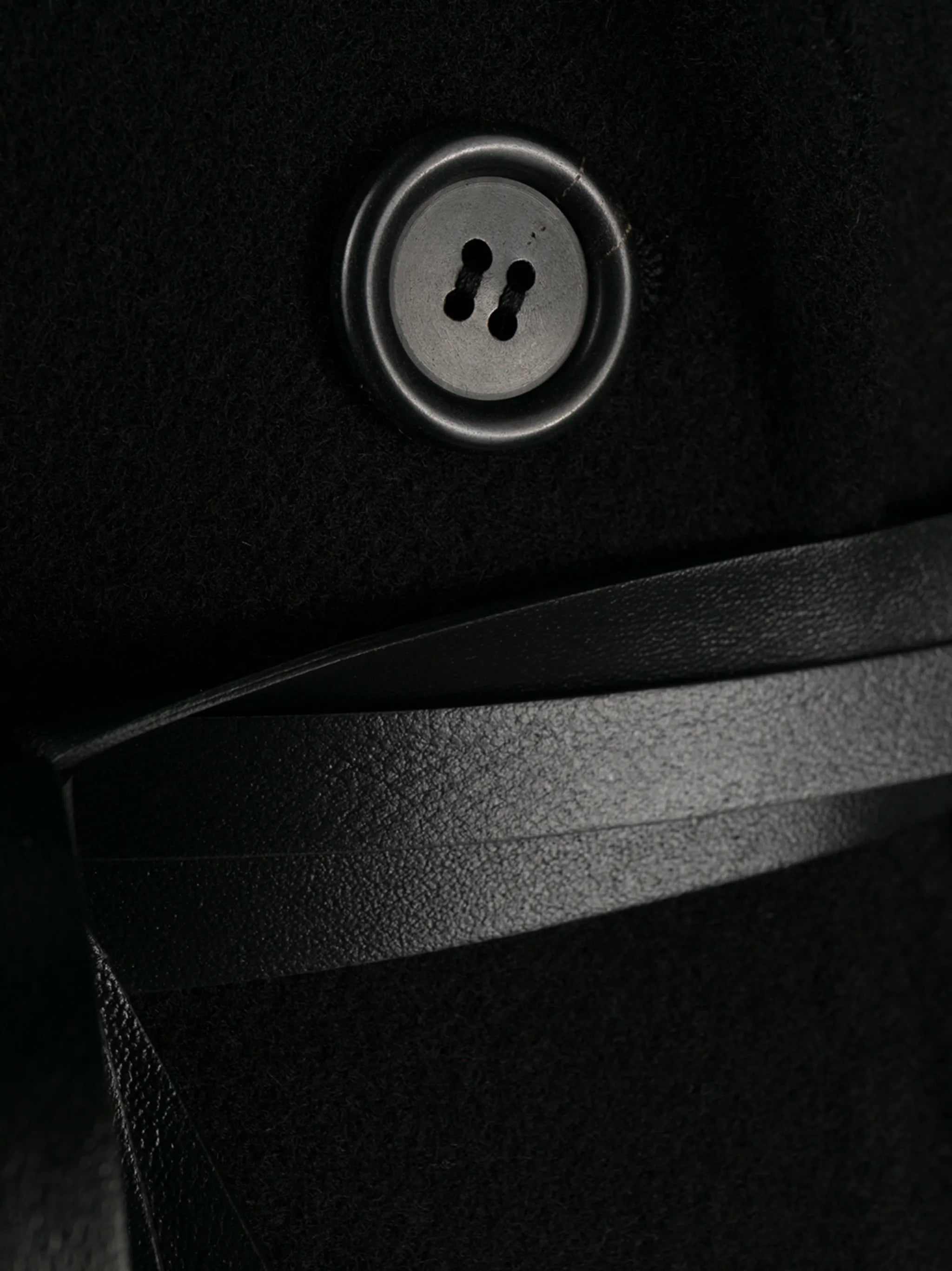 wraparound belted coat