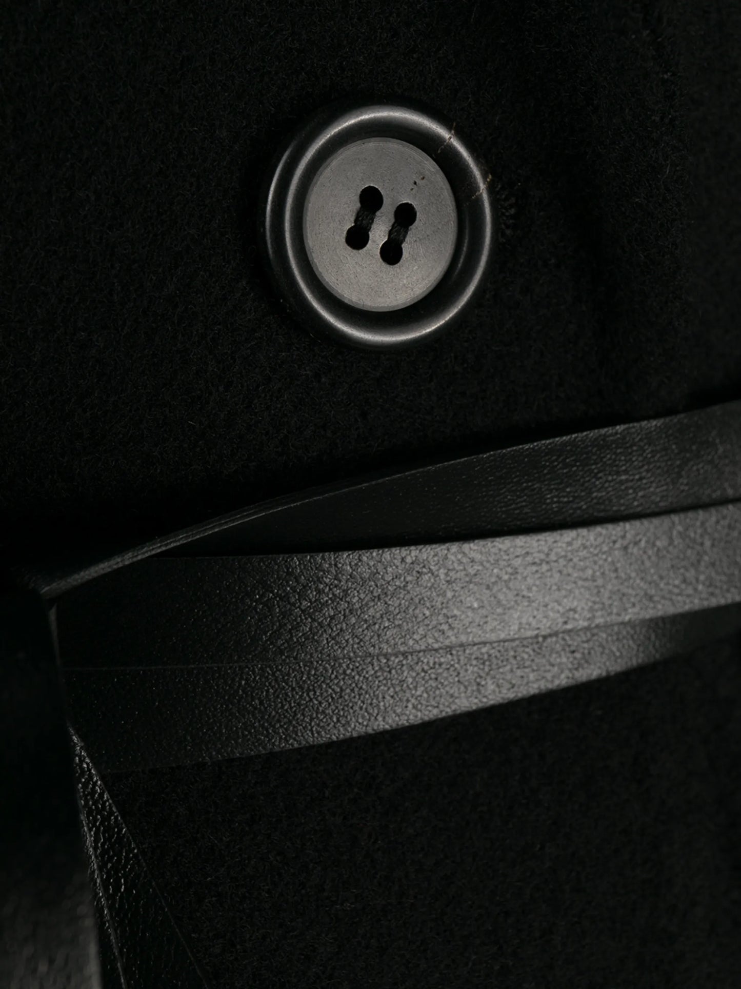 wraparound belted coat