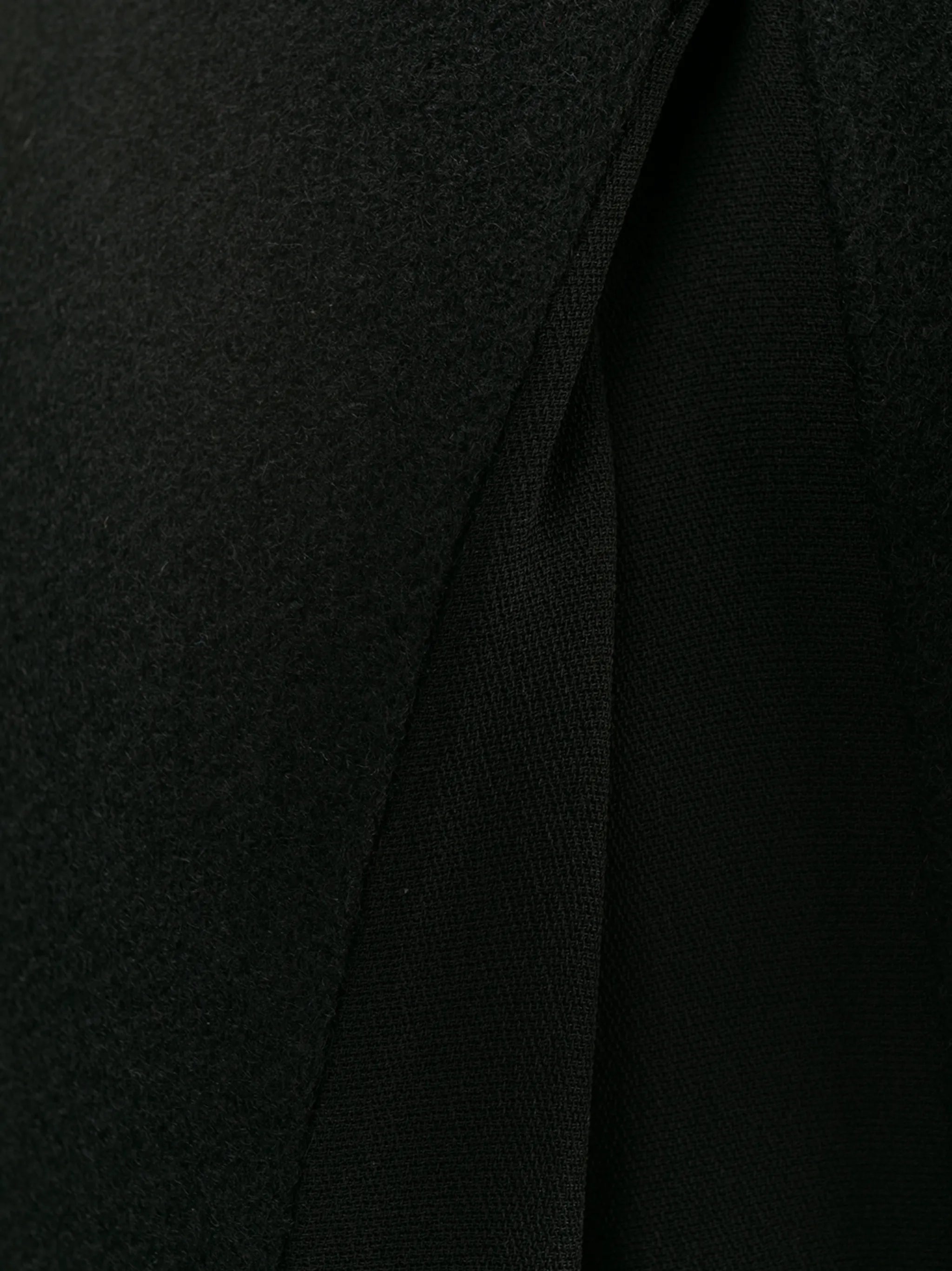 wraparound belted coat